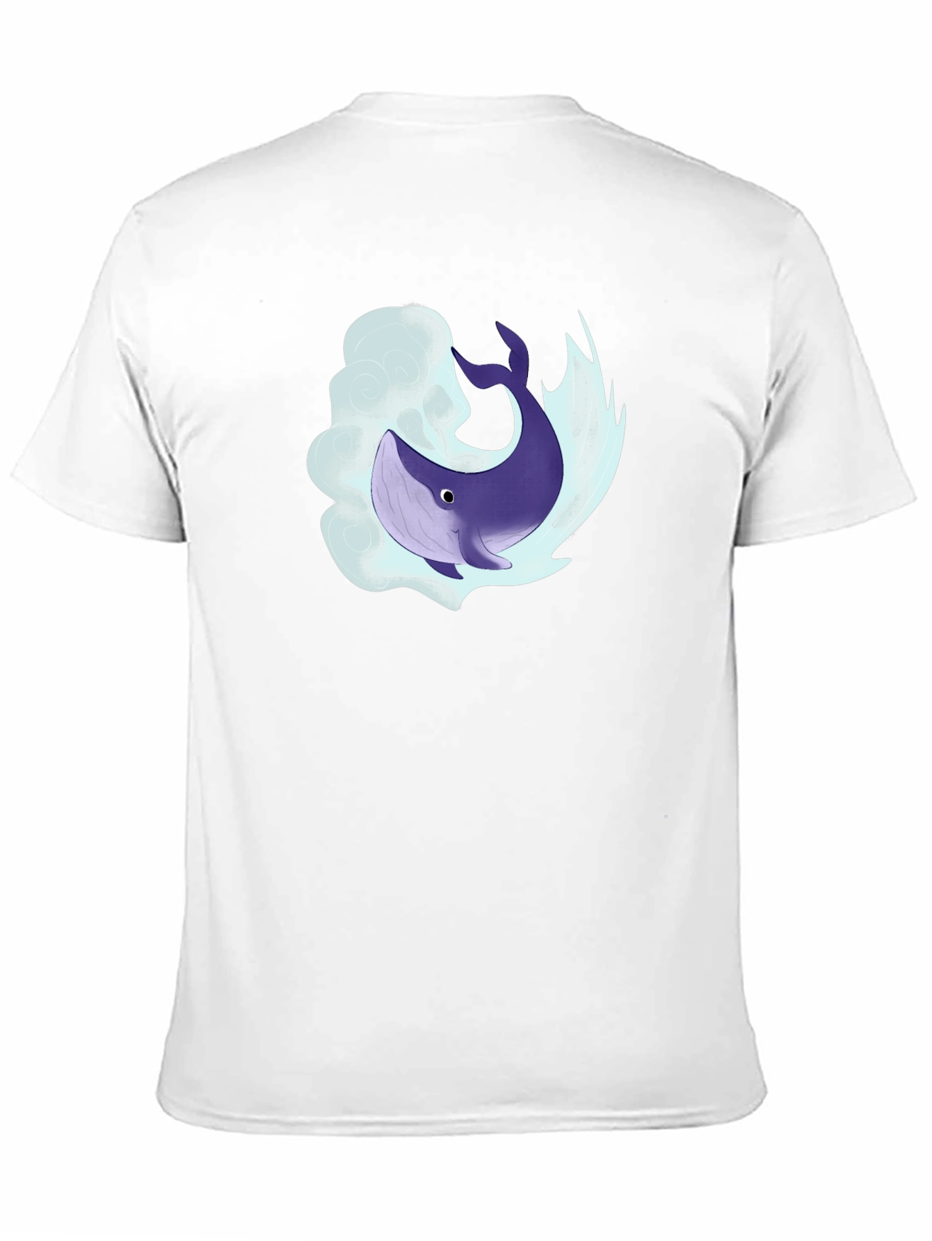 Whale Graphic Black T-Shirt - Unique Design