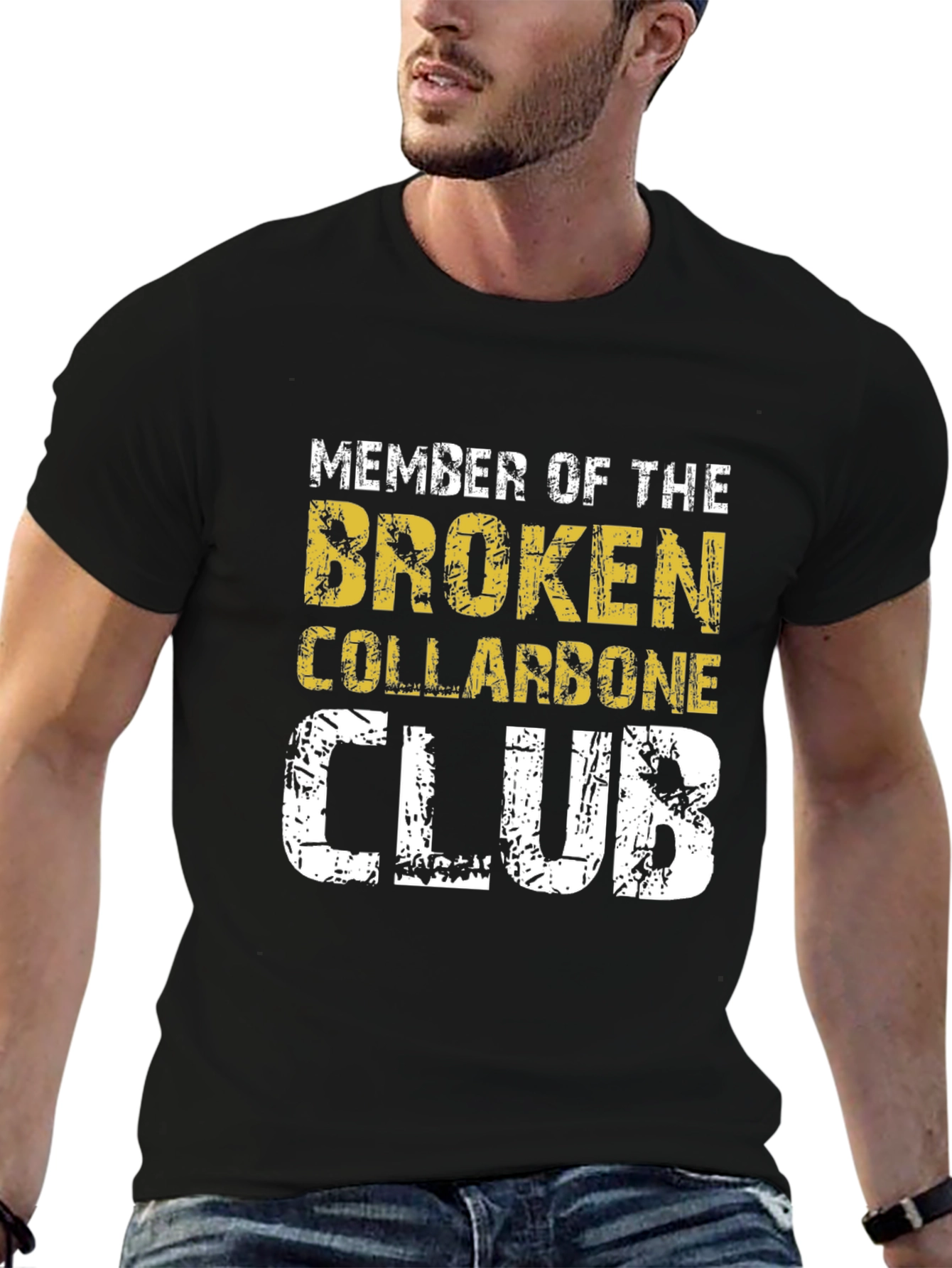 Broken Collarbone Club Graphic T-Shirt