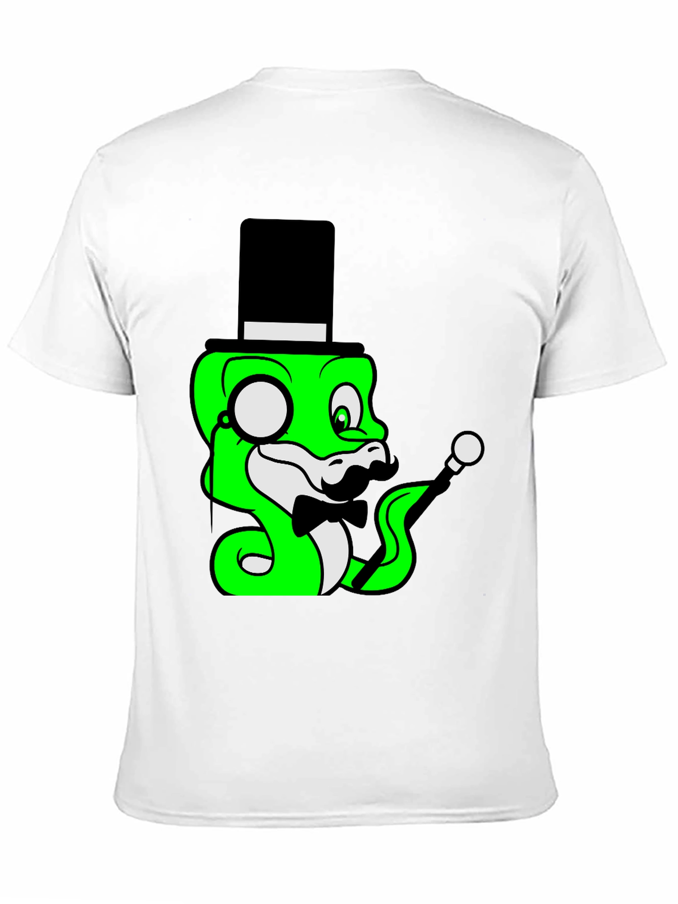Dapper Snake Tee - Cartoon Style