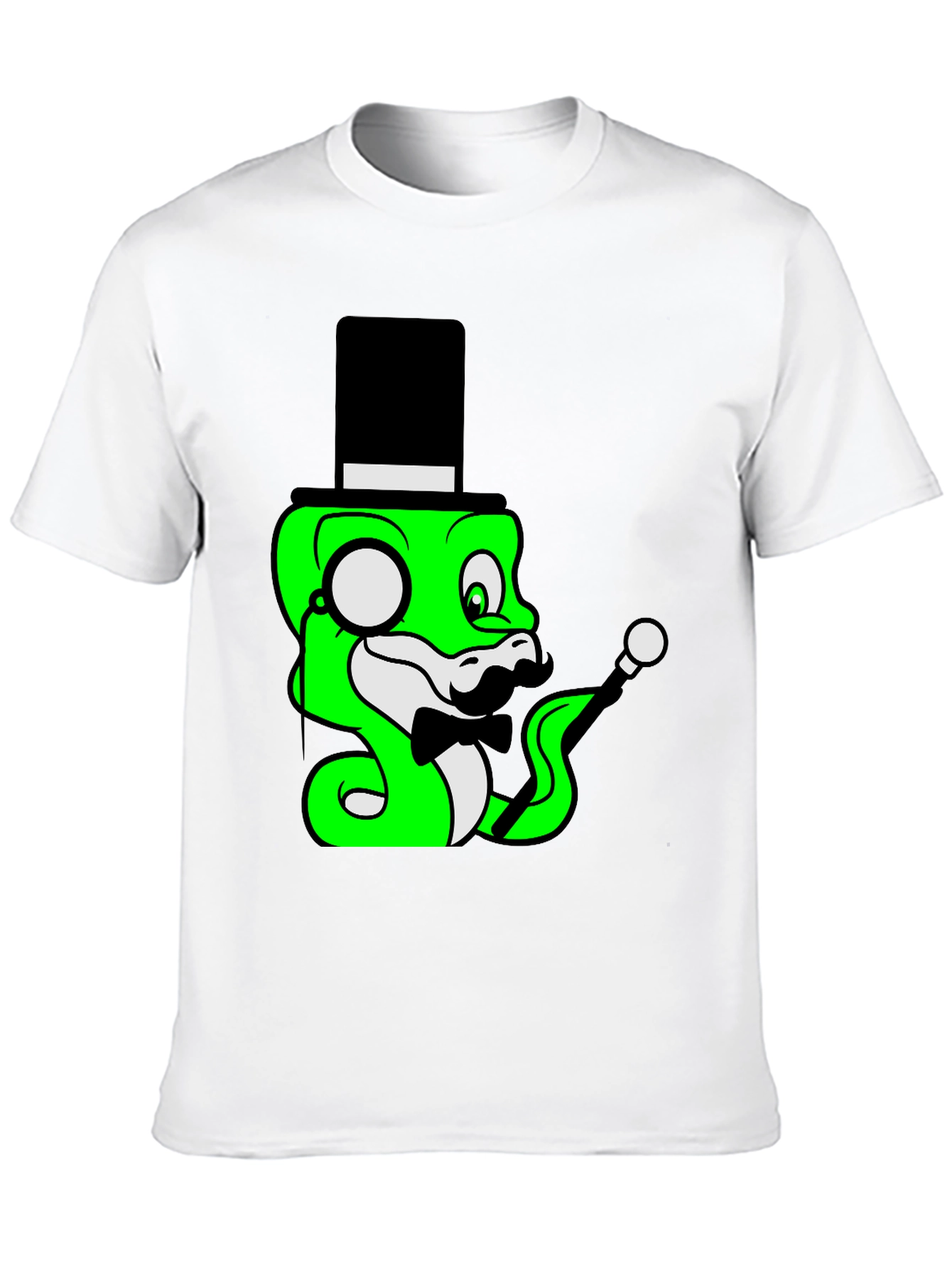 Dapper Snake Tee - Cartoon Style