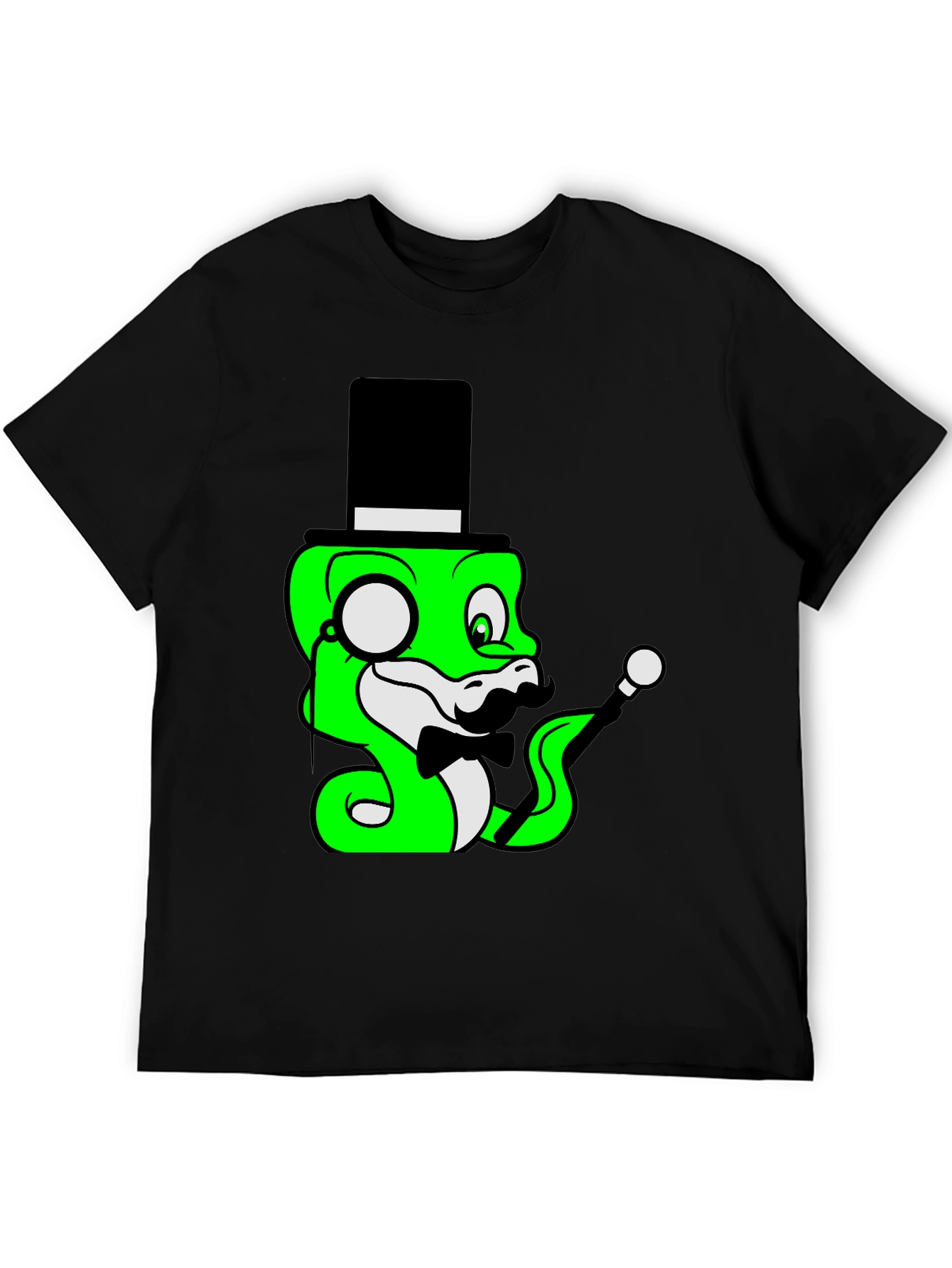 Dapper Snake Tee - Cartoon Style