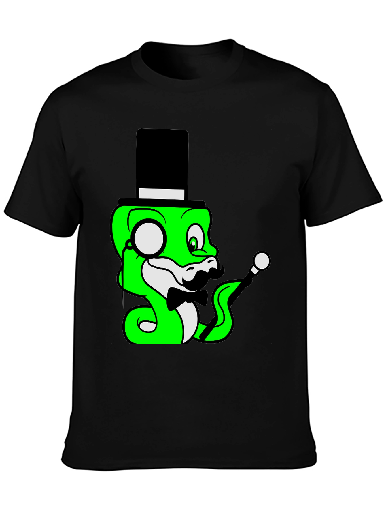 Dapper Snake Tee - Cartoon Style