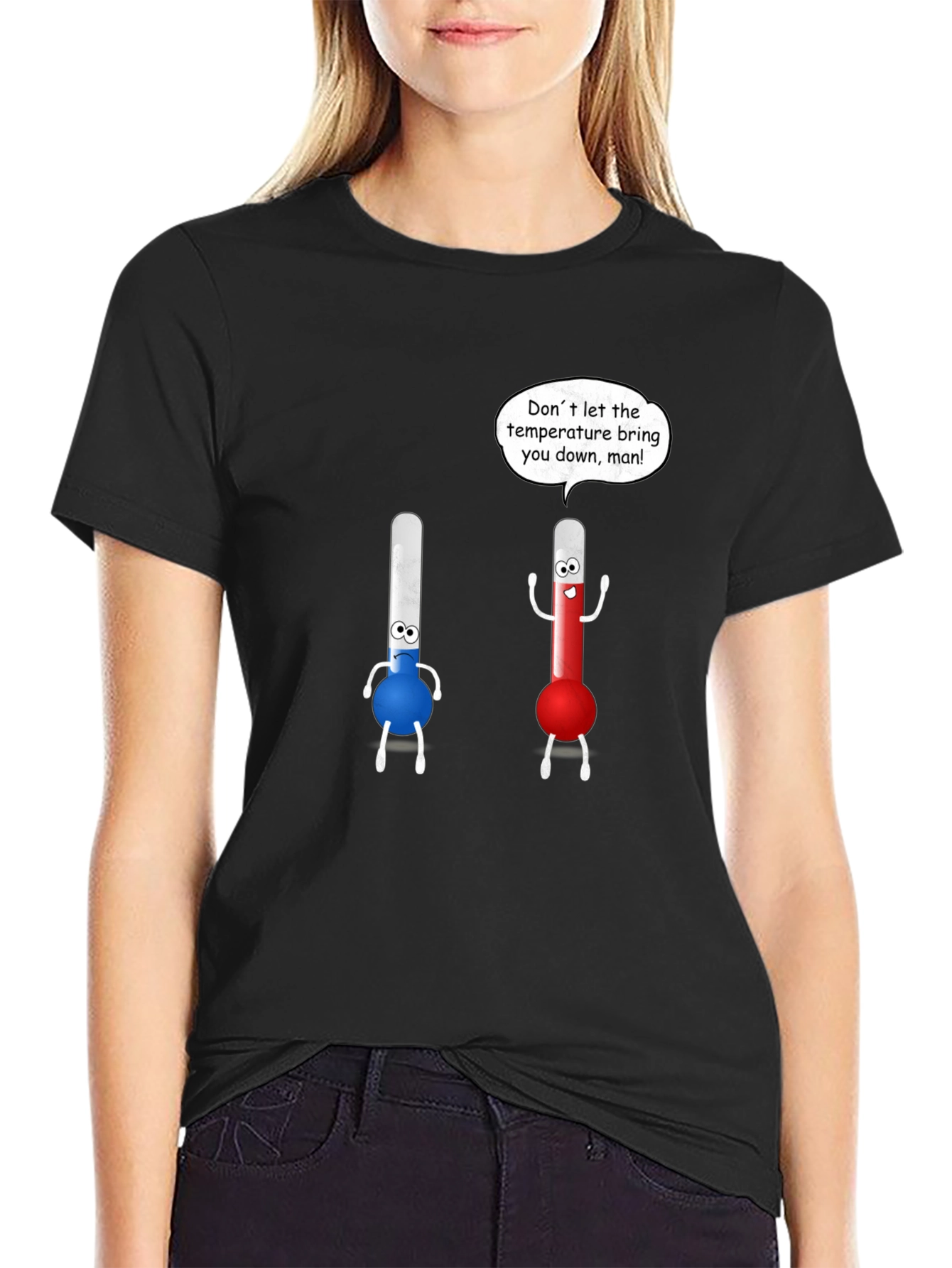 Funny Thermometer Graphic T-Shirt