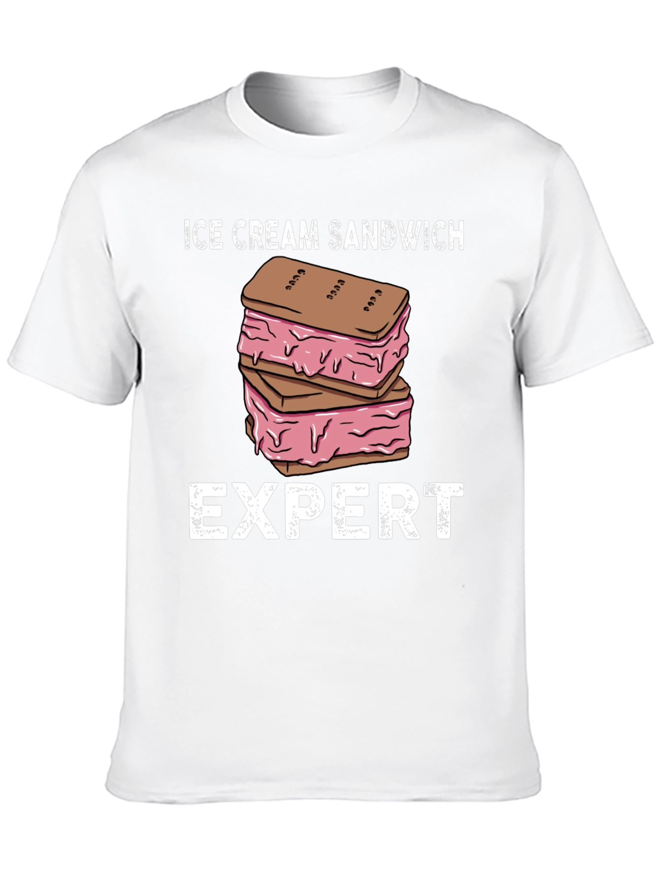 Ice Cream Sandwich Expert Graphic T-Shirt
