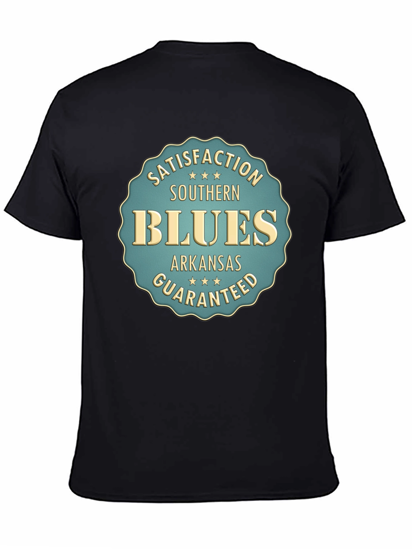 Southern Blues Tee - Arkansas Satisfaction Guaranteed