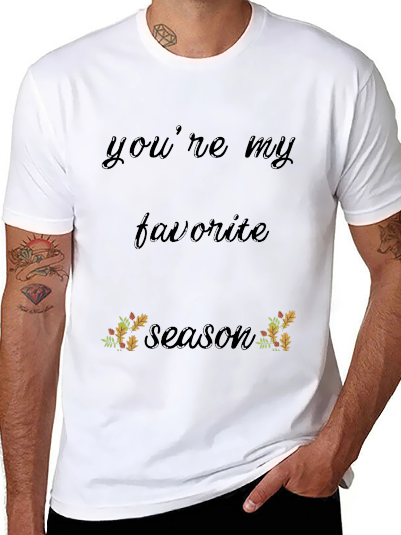 Youre My Favorite Season Black T-Shirt