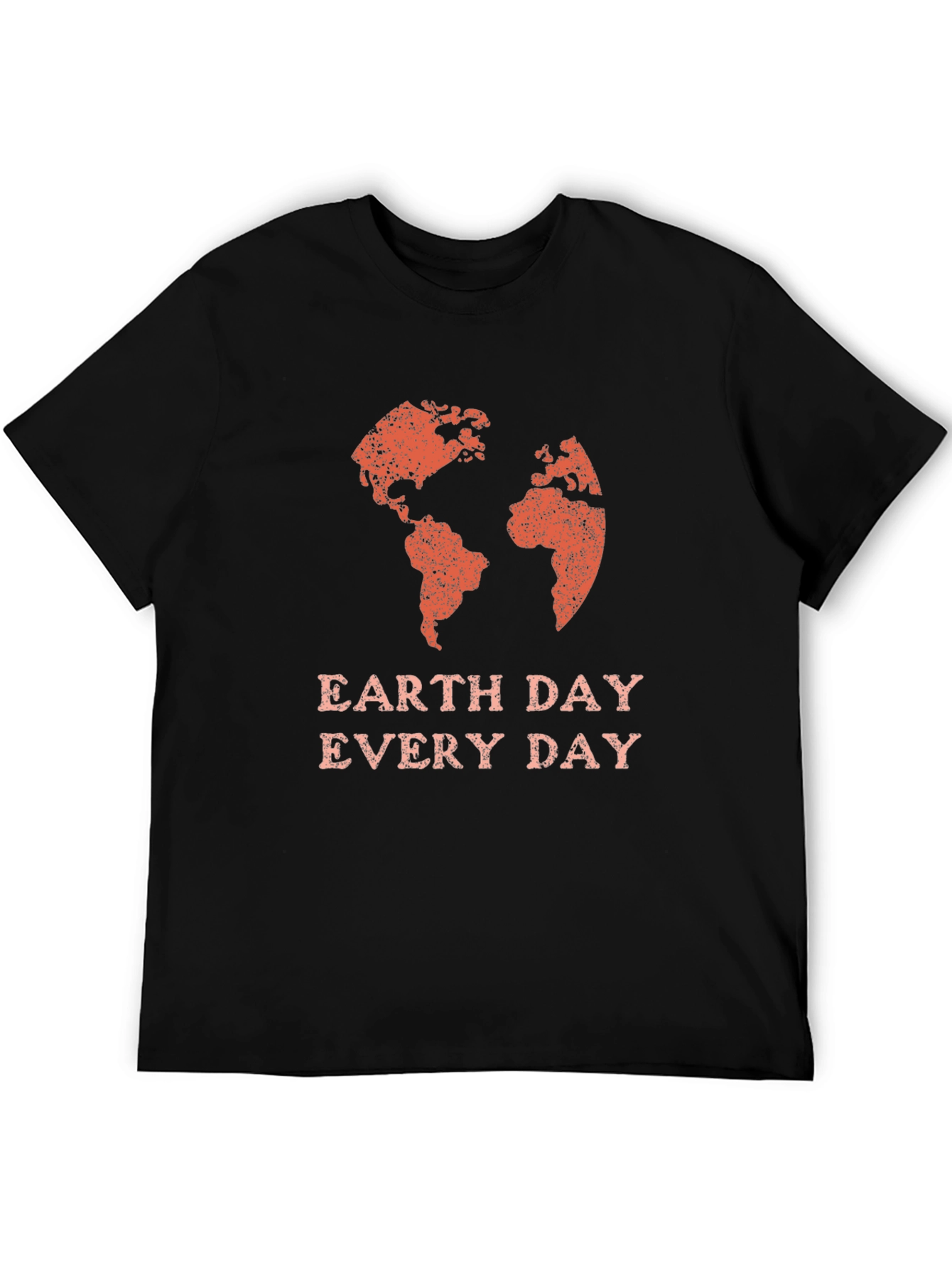 Earth Day Every Day Graphic Tee - Black