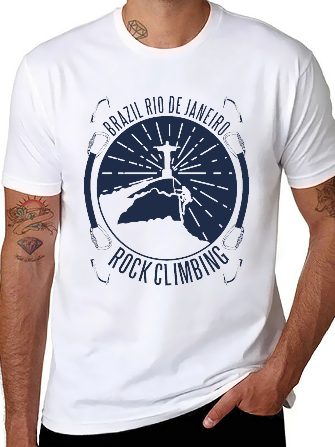 Brazil Rio Rock Climbing T-Shirt