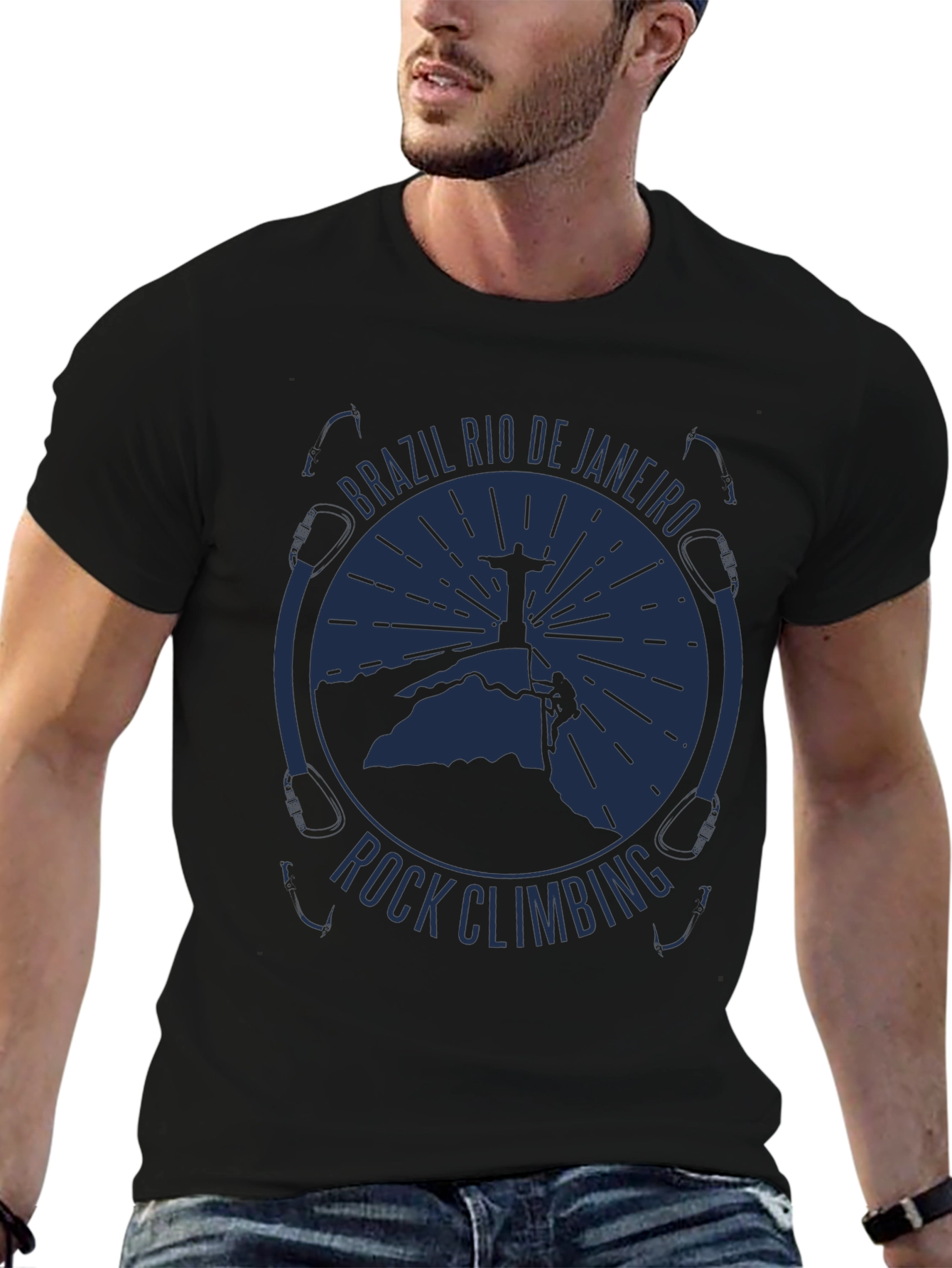 Brazil Rio Rock Climbing T-Shirt