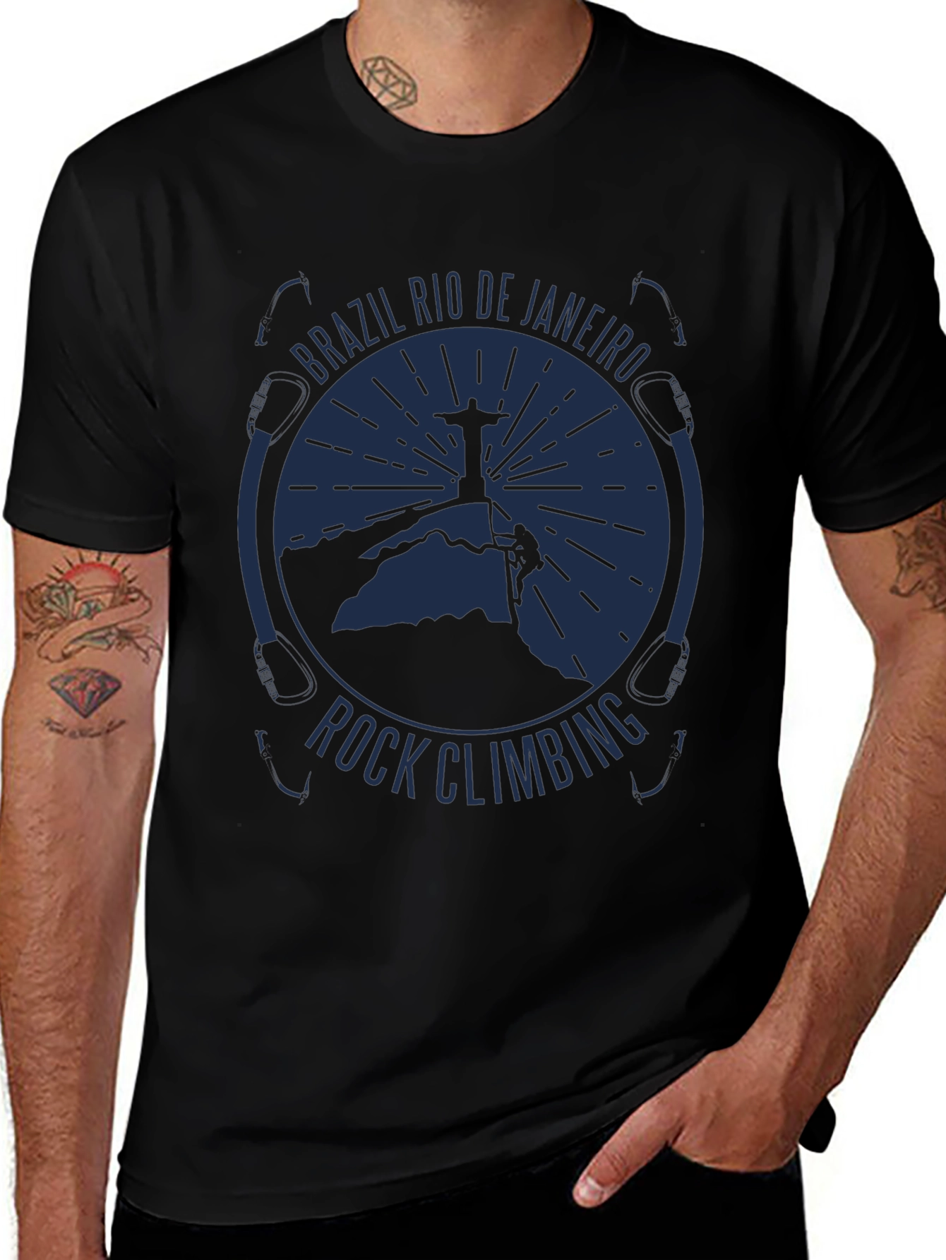 Brazil Rio Rock Climbing T-Shirt
