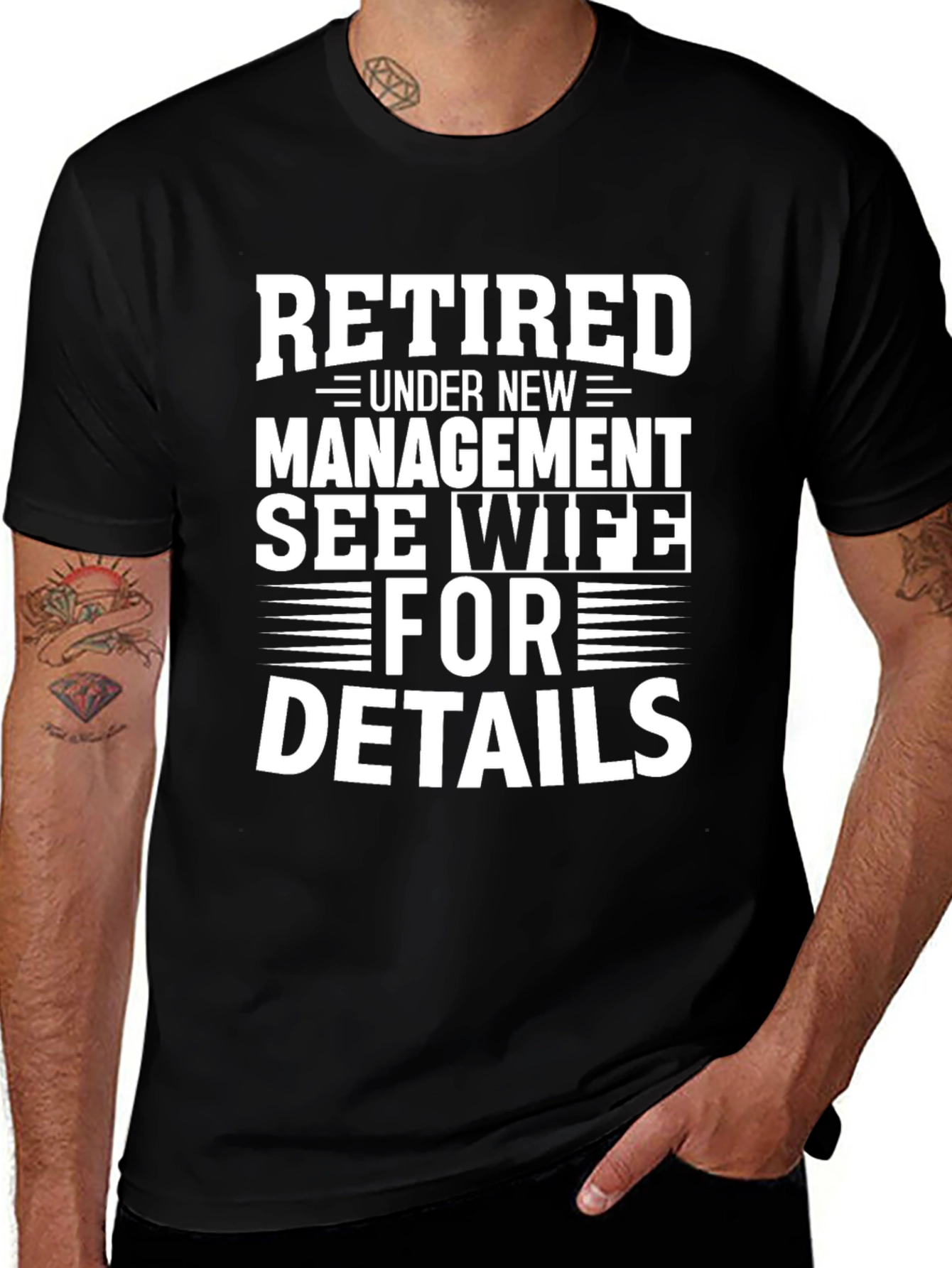 Retired Under New Management T-Shirt