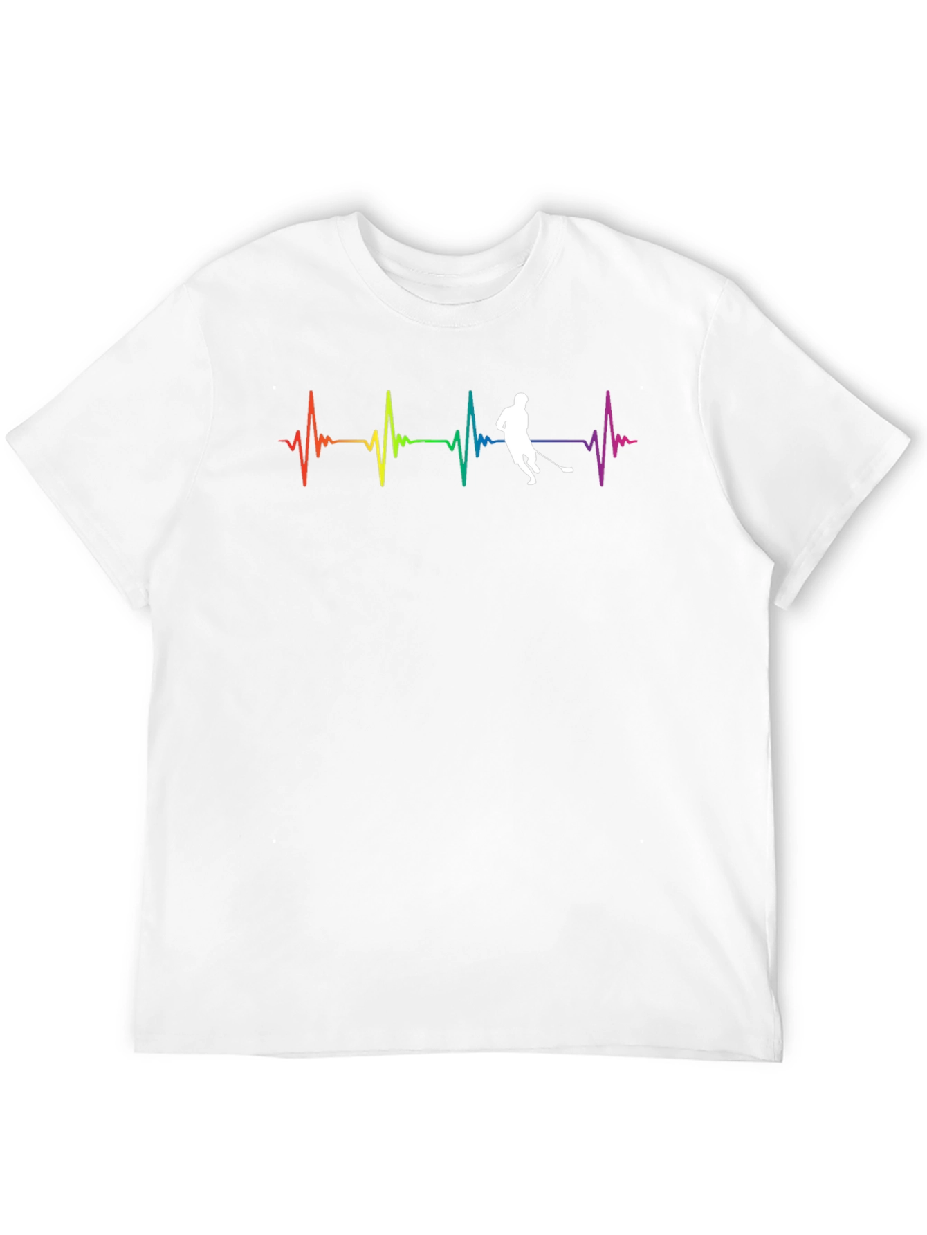 Hockey Heartbeat T-Shirt - Sporty & Stylish