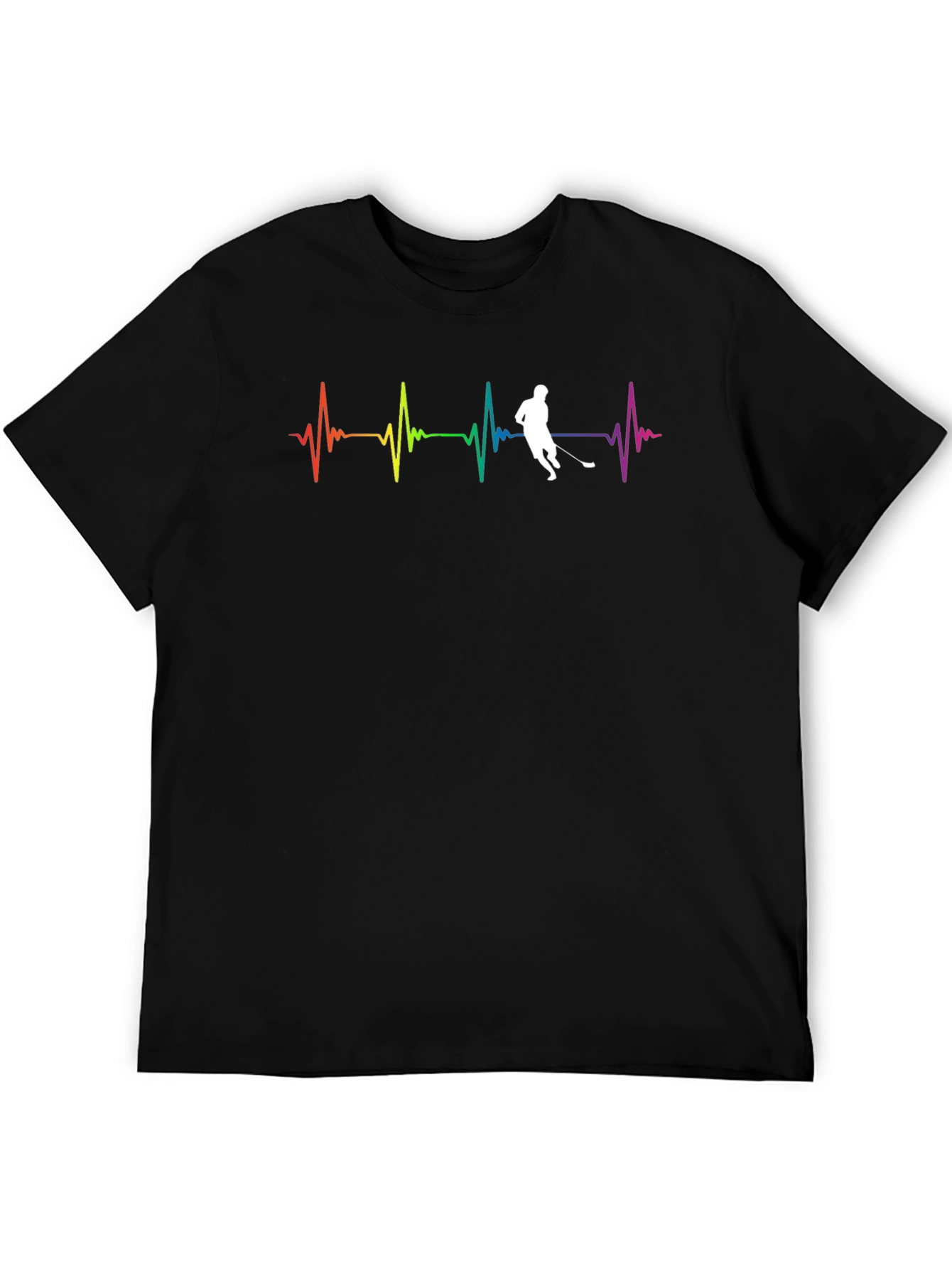 Hockey Heartbeat T-Shirt - Sporty & Stylish