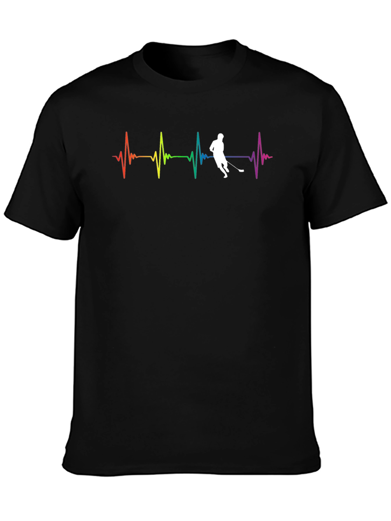 Hockey Heartbeat T-Shirt - Sporty & Stylish