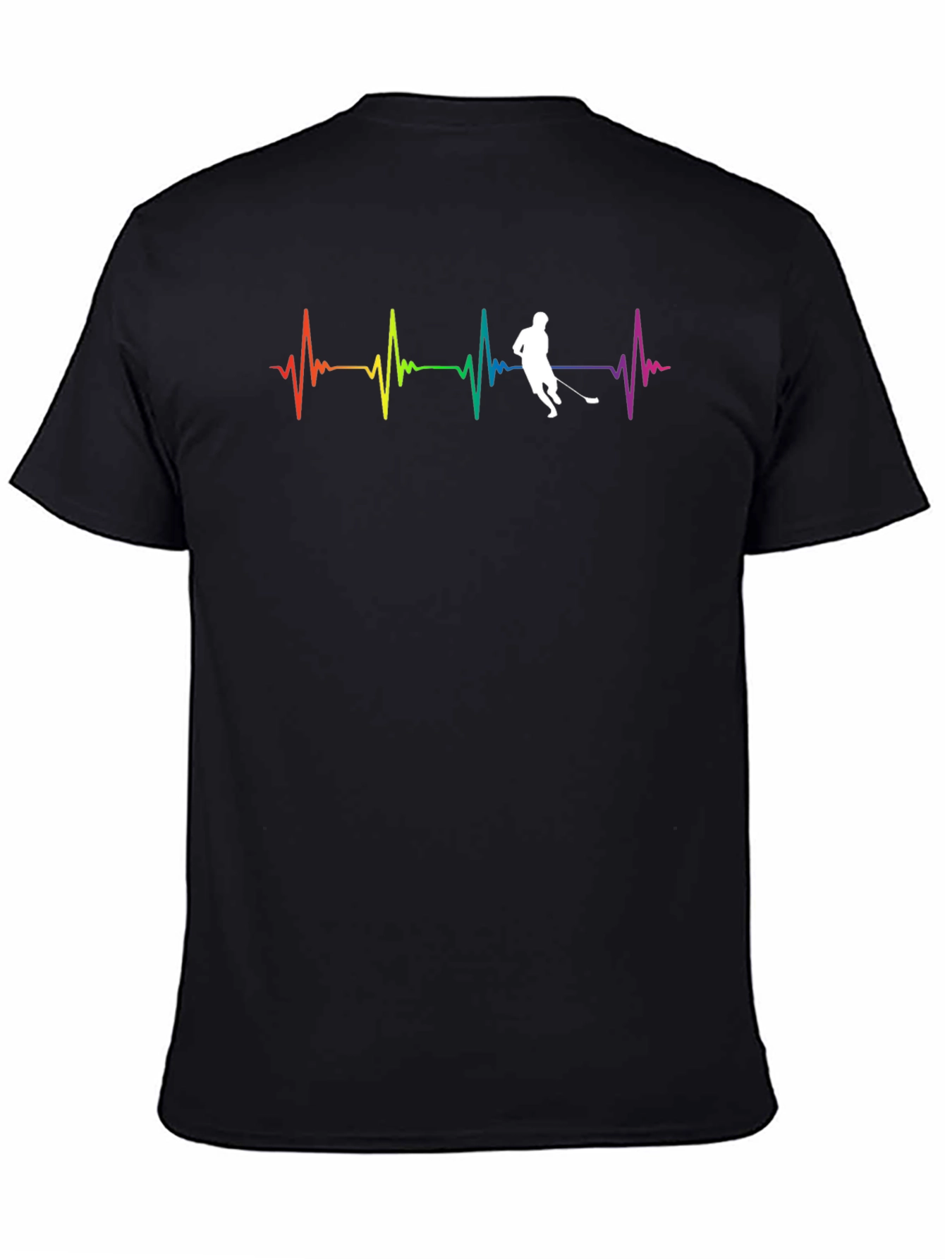 Hockey Heartbeat T-Shirt - Sporty & Stylish