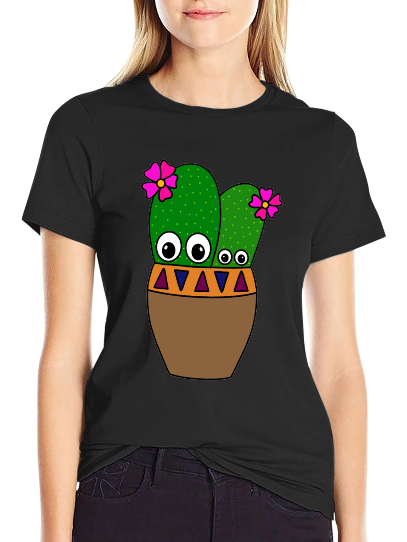 Cactus Flower Tee - Fun Desert Plant Shirt