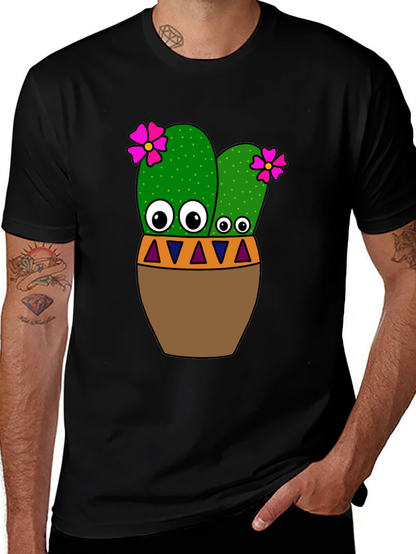 Cactus Flower Tee - Fun Desert Plant Shirt