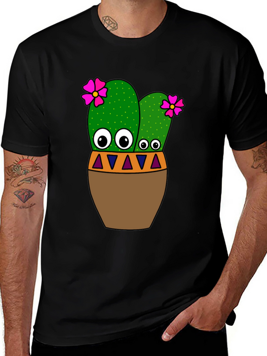 Cactus Flower Tee - Fun Desert Plant Shirt