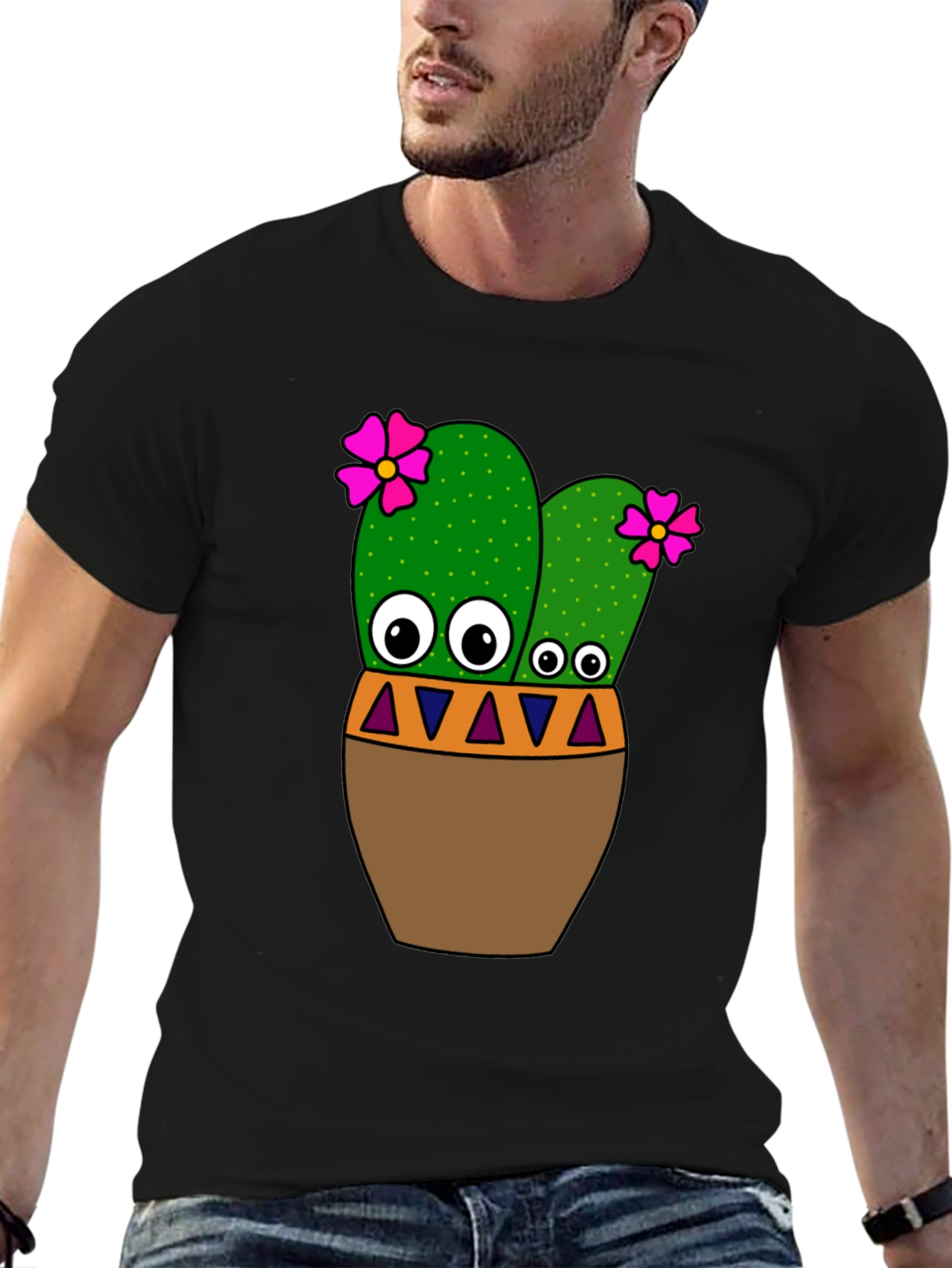 Cactus Flower Tee - Fun Desert Plant Shirt