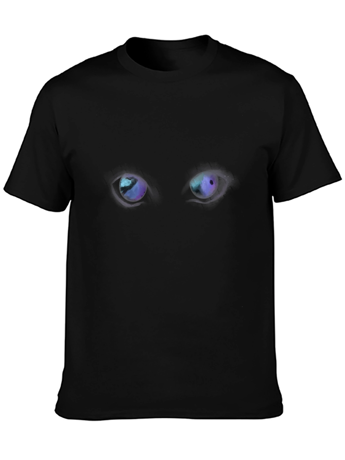 Cosmic Eyes Black T-Shirt