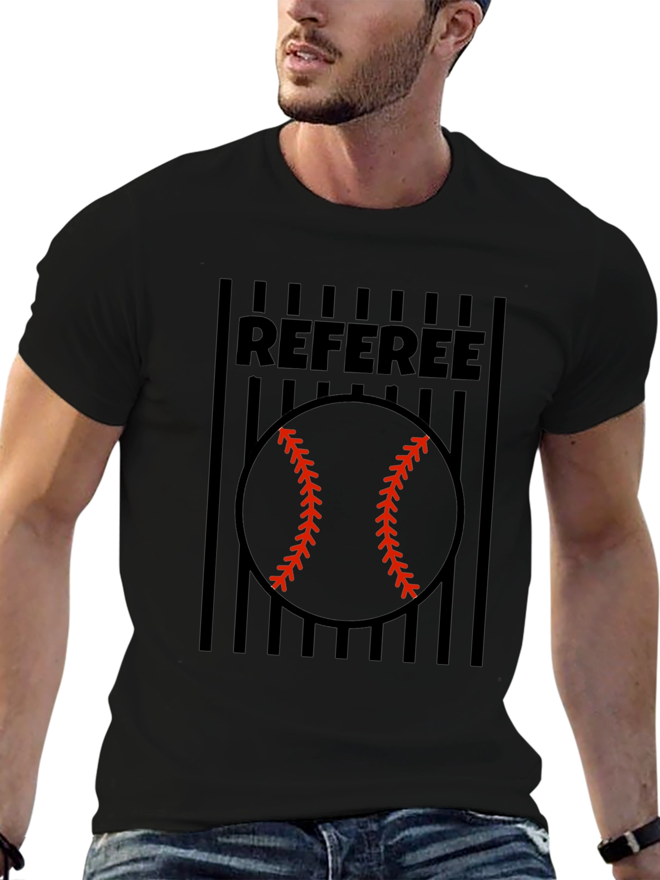 Referee Baseball T-Shirt