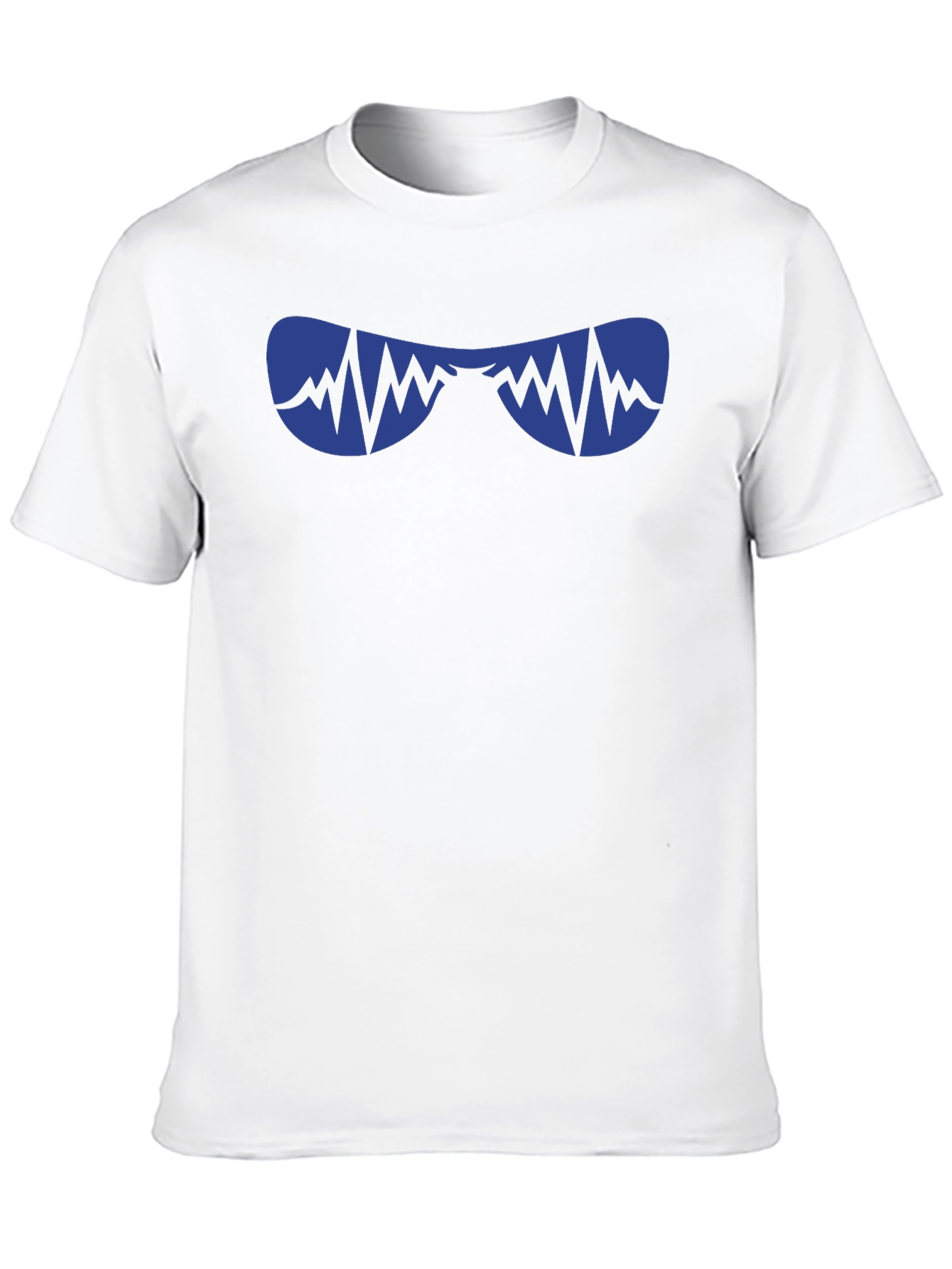 Cool Shades Graphic Tee - Black Cotton T-Shirt