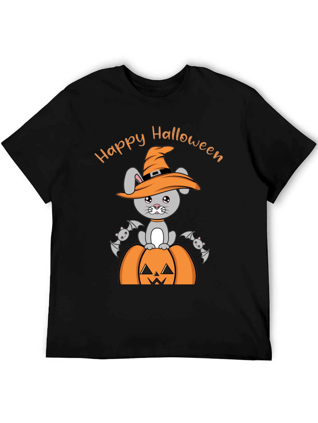 Halloween Bunny Pumpkin T-Shirt