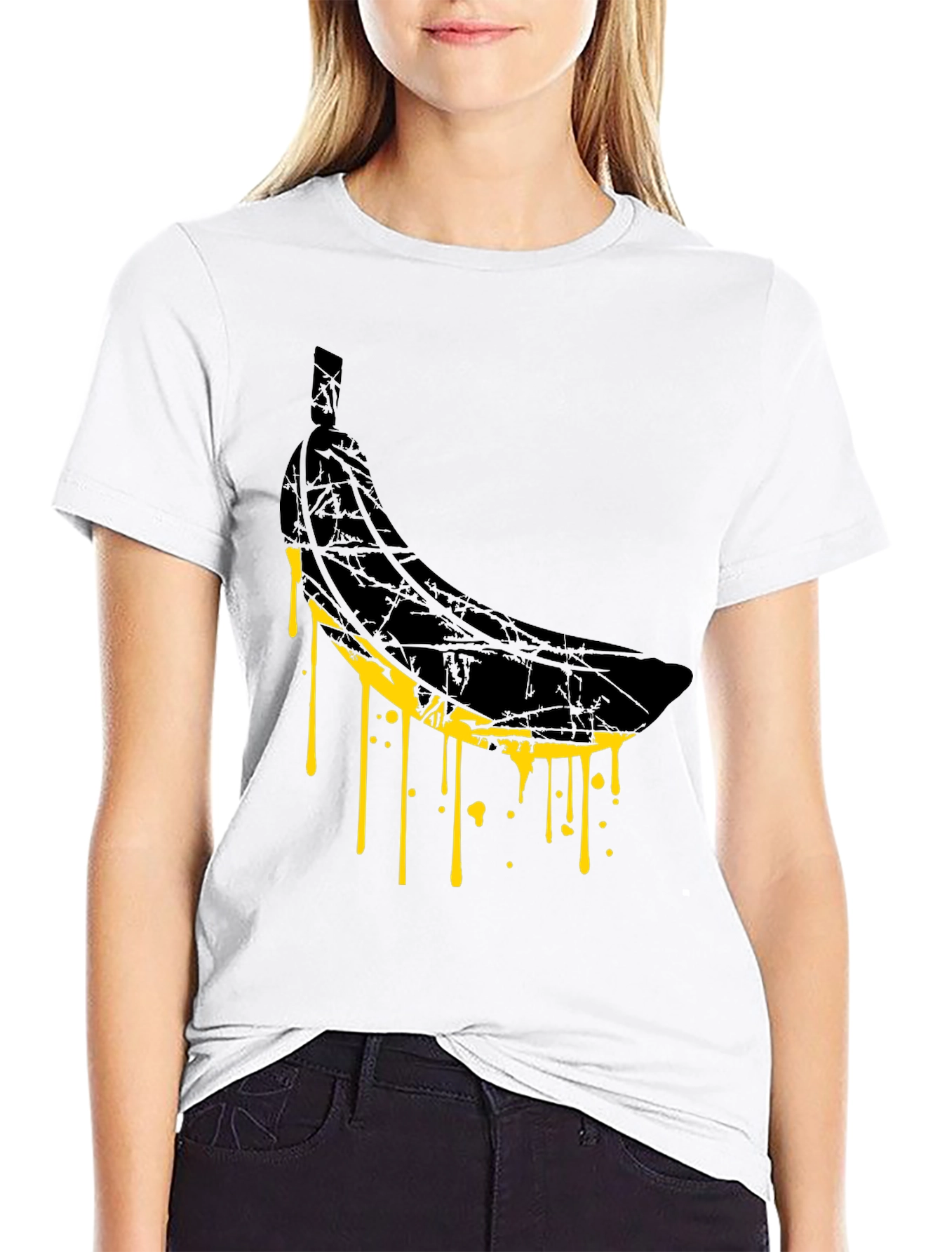 Dripping Banana Graphic Tee