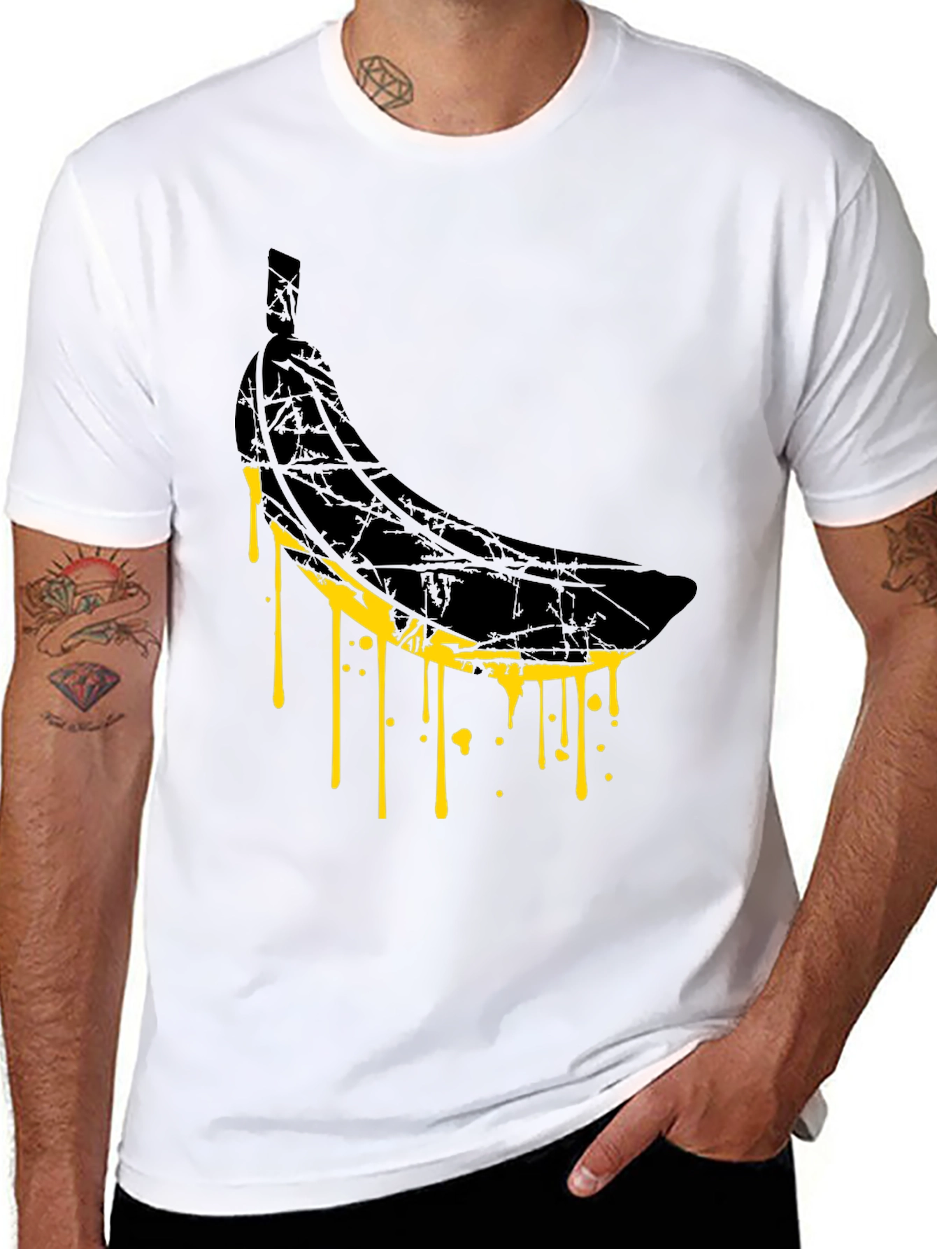 Dripping Banana Graphic Tee