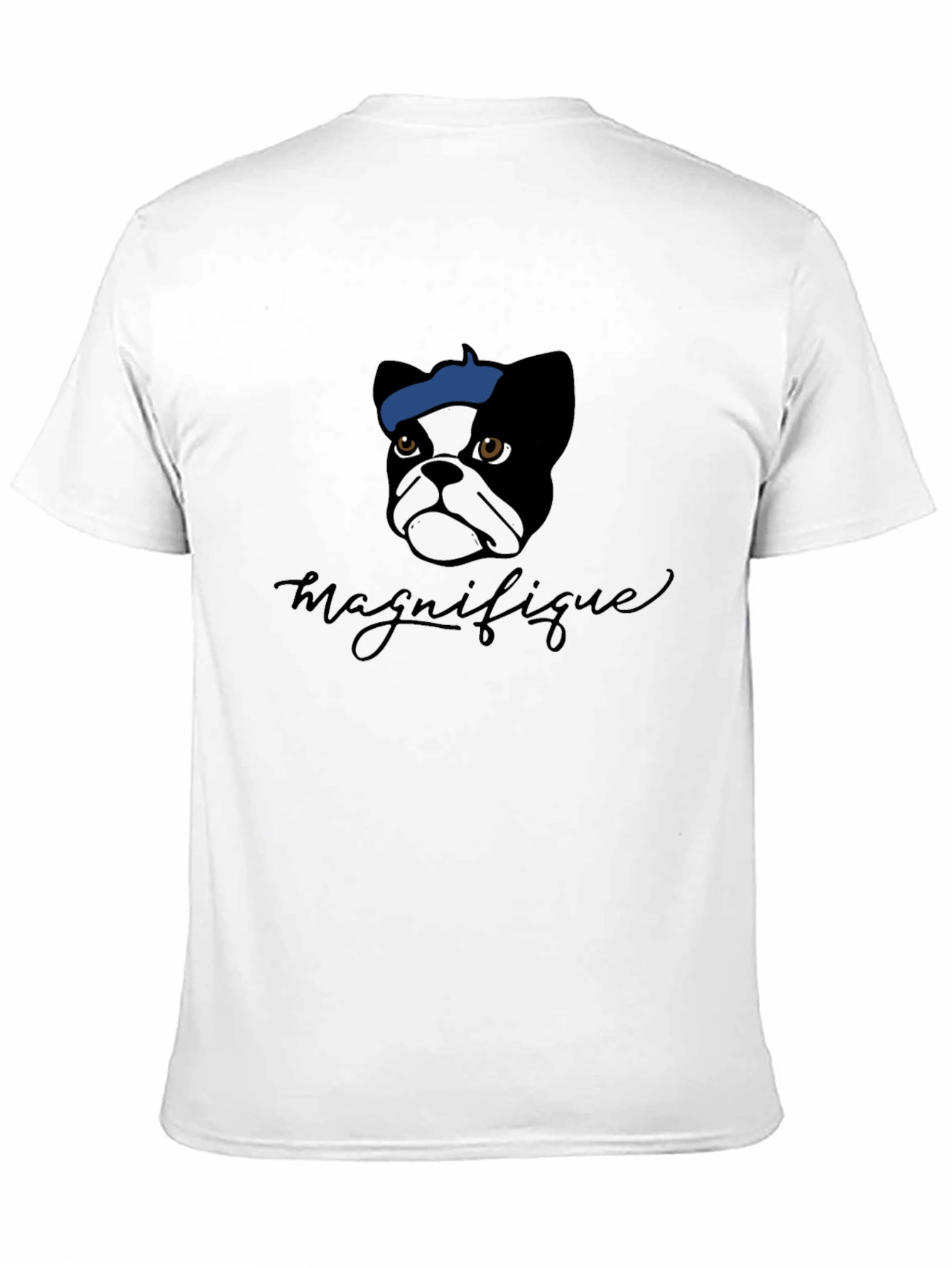 Magnifique Dog T-Shirt - French Bulldog Design