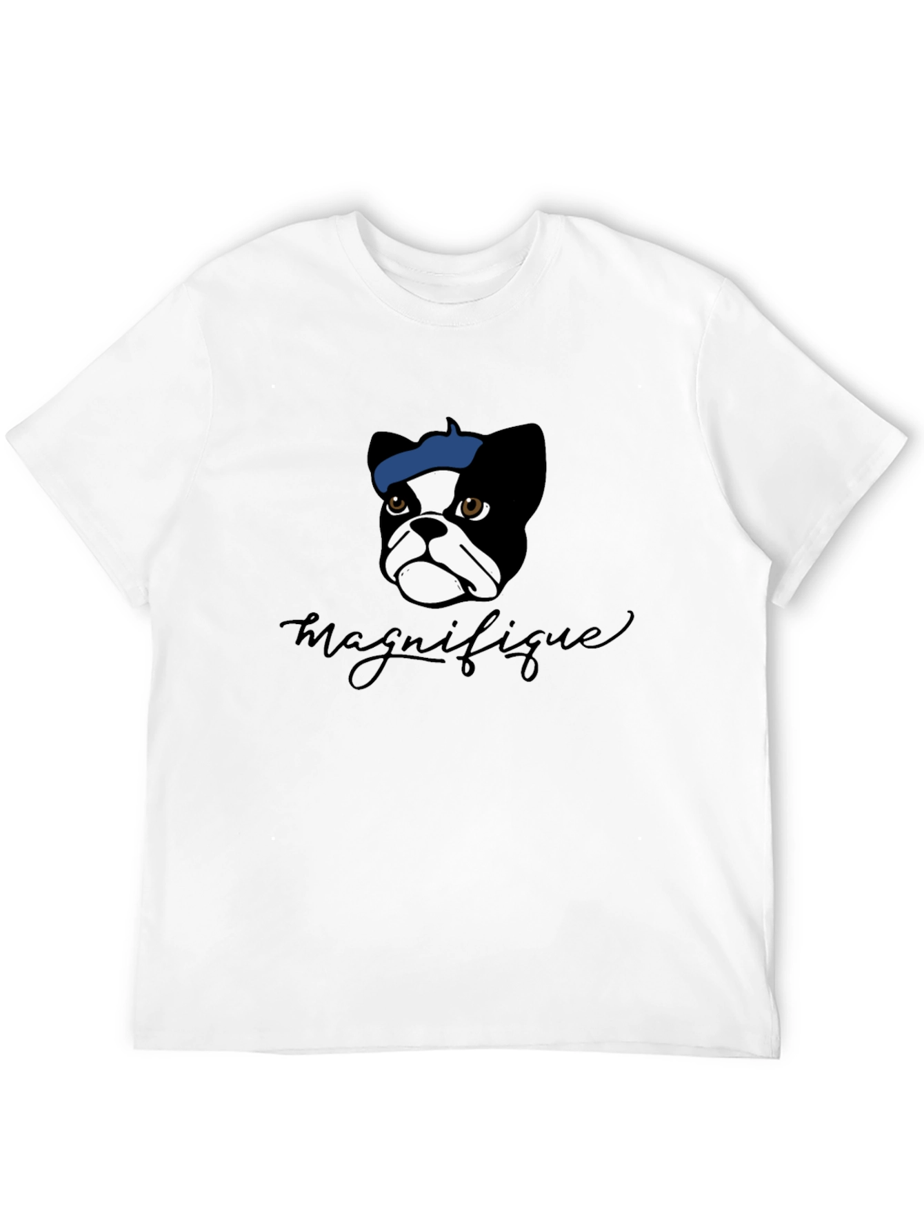 Magnifique Dog T-Shirt - French Bulldog Design
