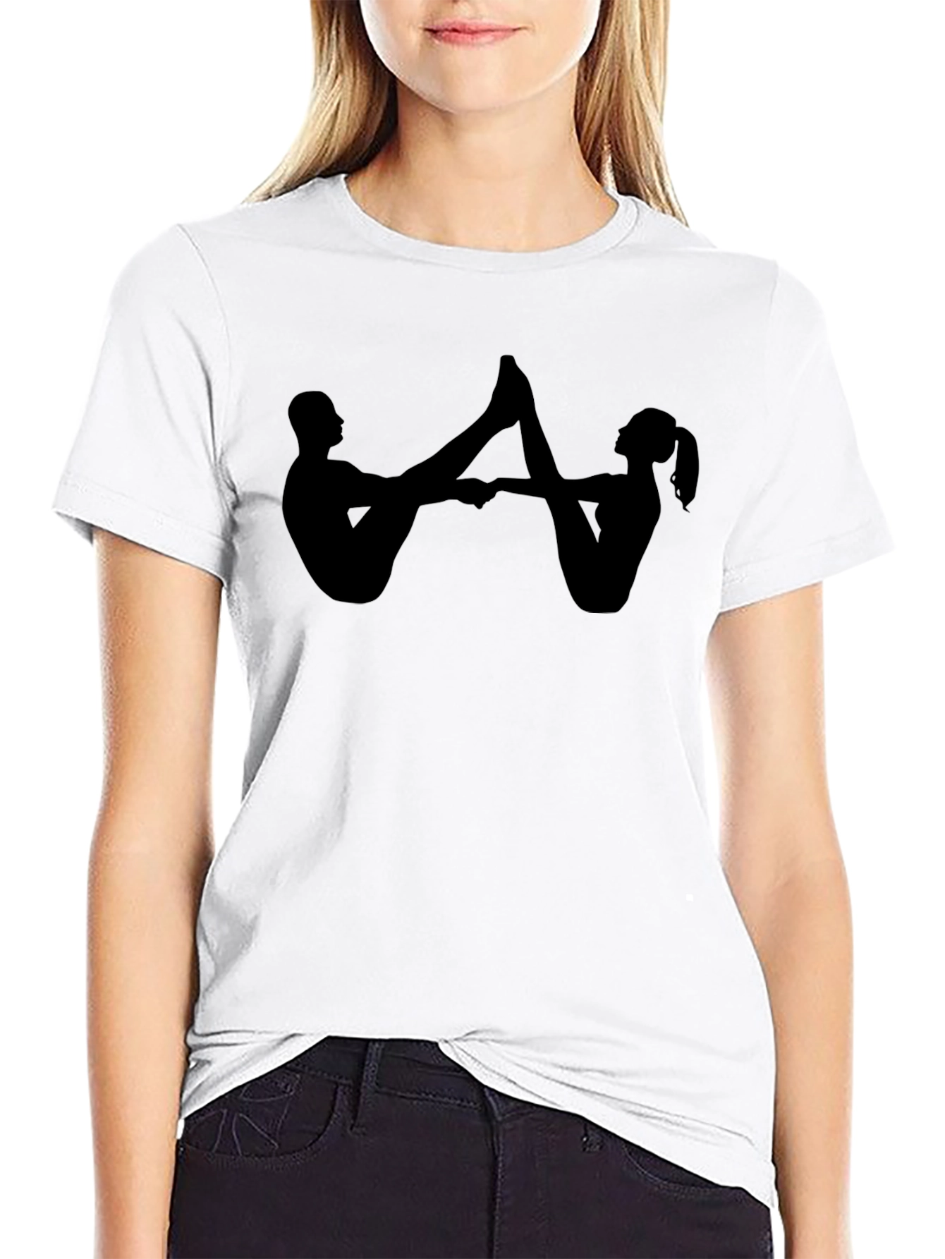 Yoga Acro T-Shirt - Balance & Strength Design