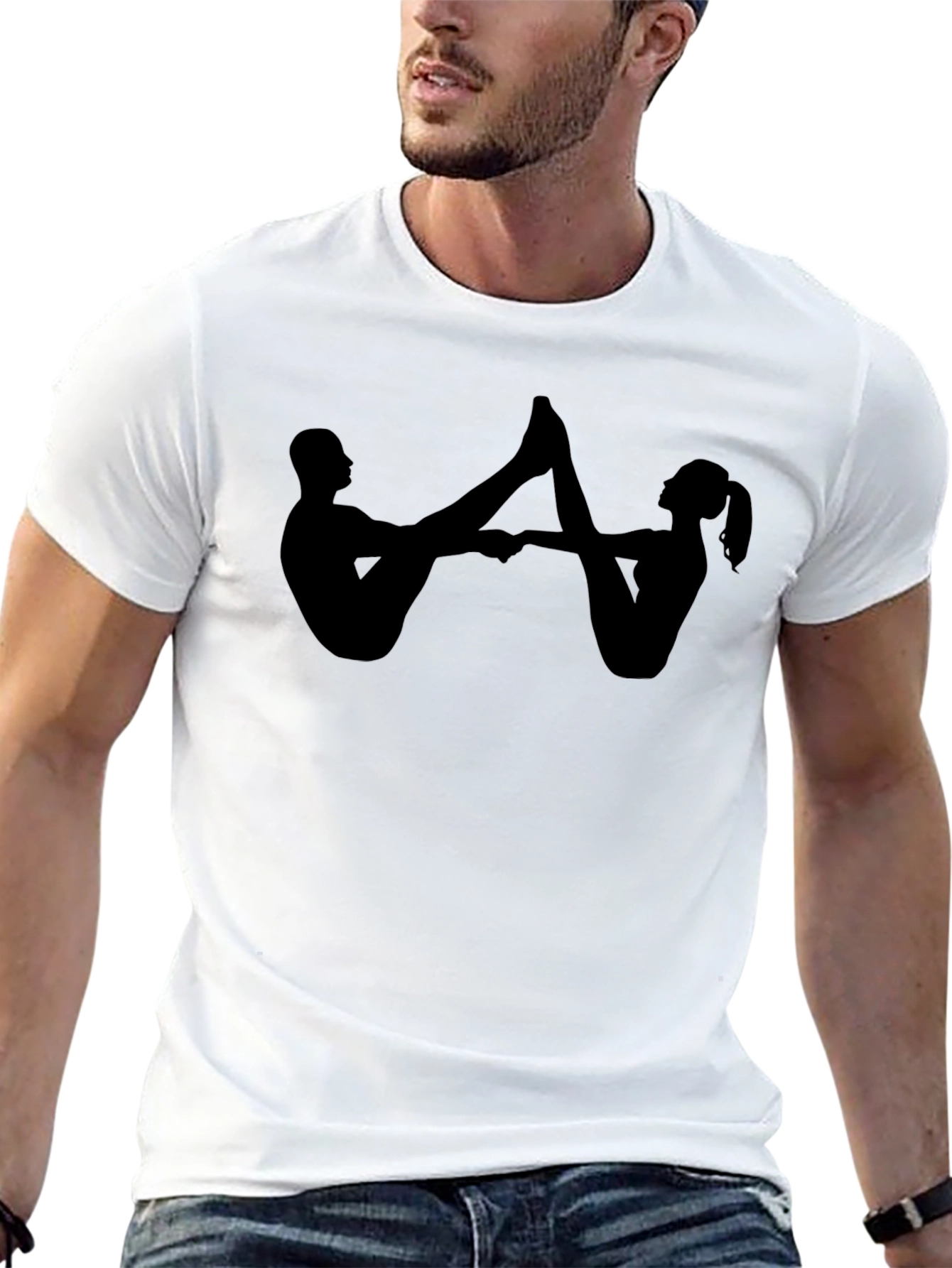 Yoga Acro T-Shirt - Balance & Strength Design