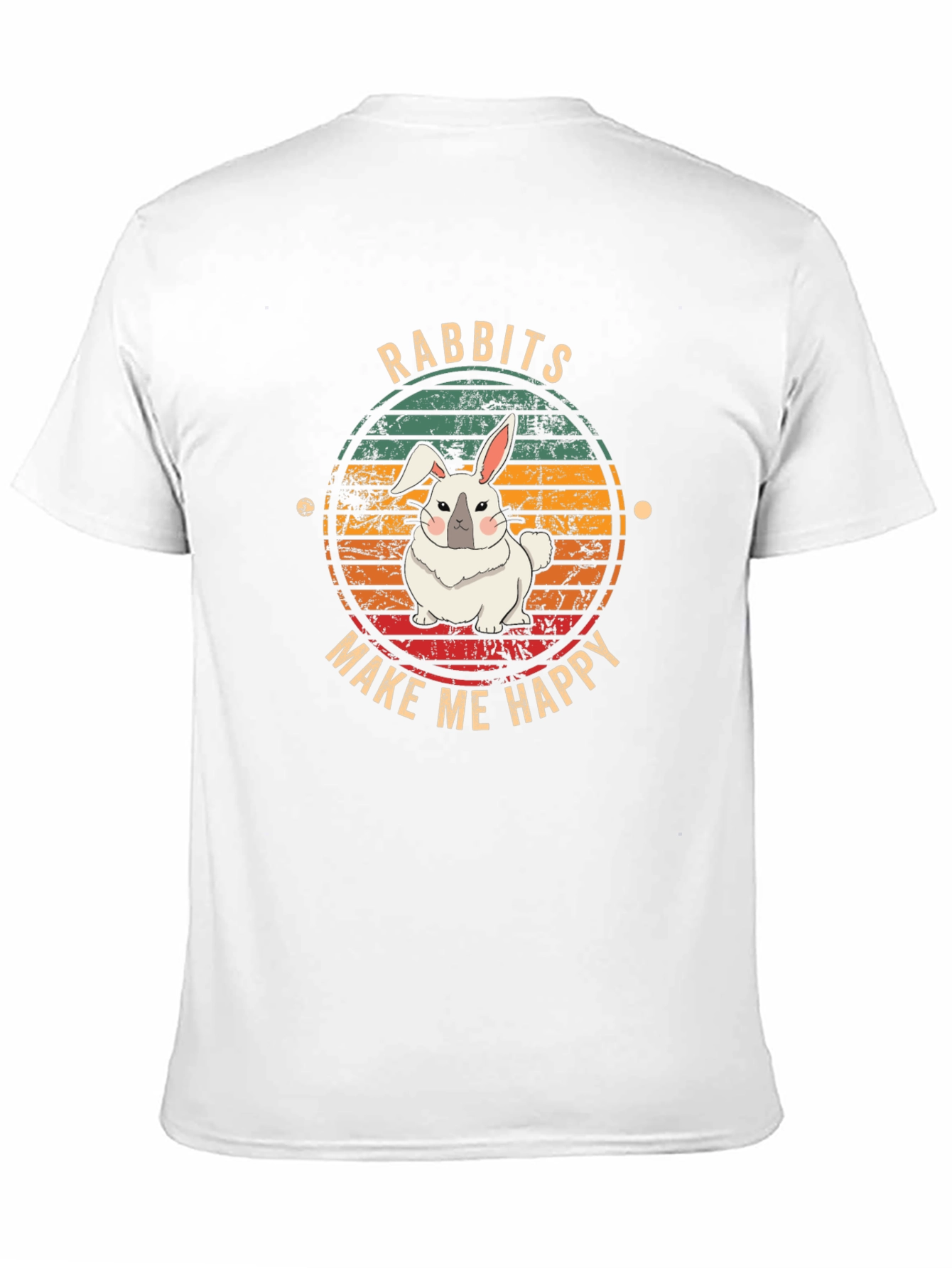 Rabbits Make Me Happy T-Shirt - Unisex