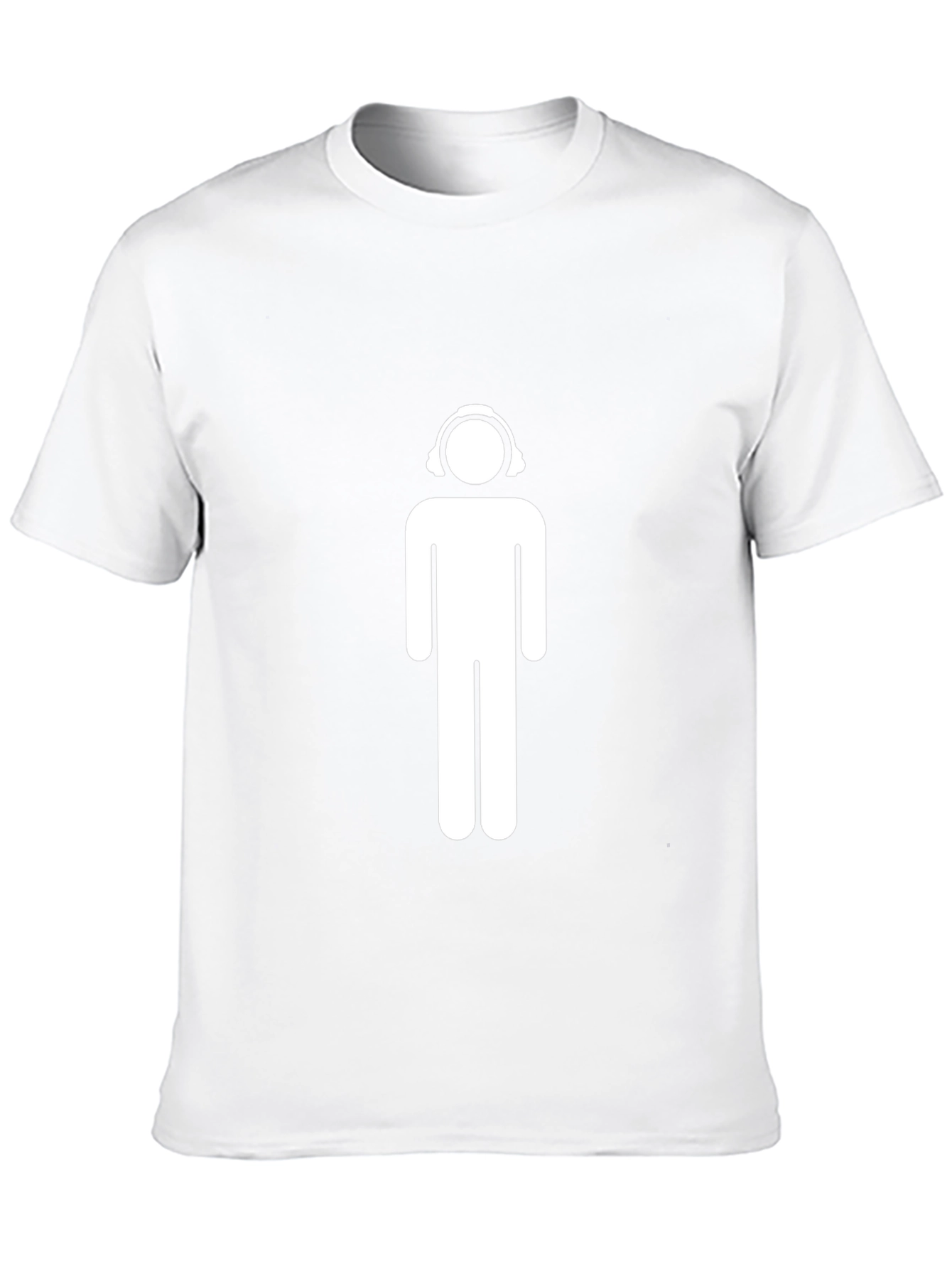Cool Graphic Tee - Headphone Man Design