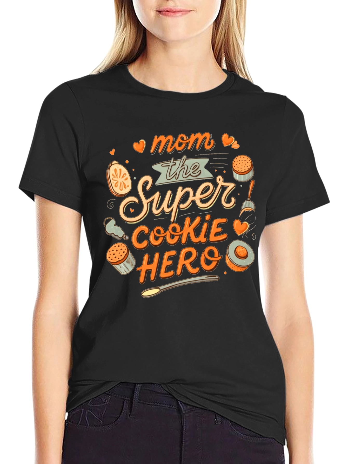 Mom the Super Cookie Hero T-Shirt