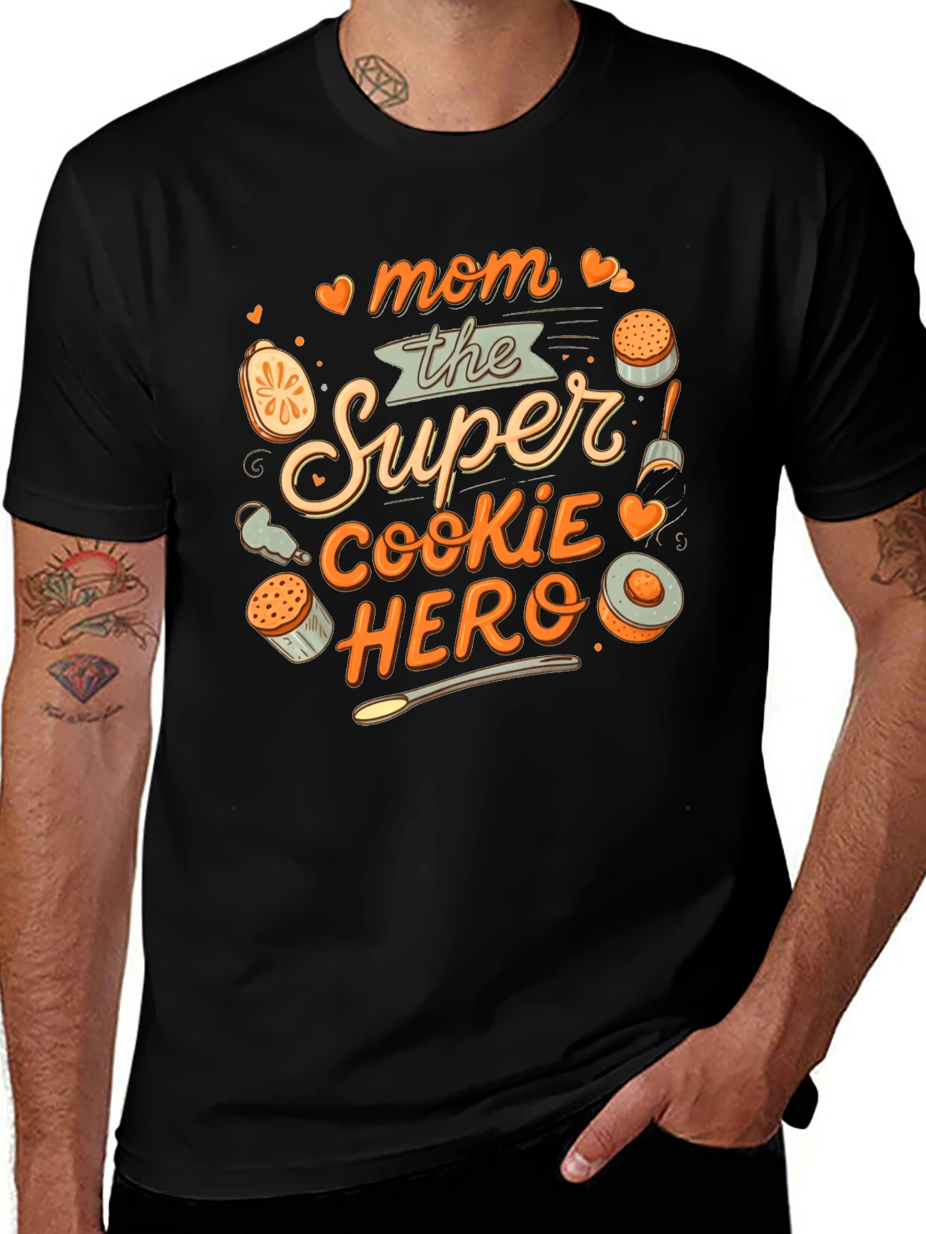 Mom the Super Cookie Hero T-Shirt