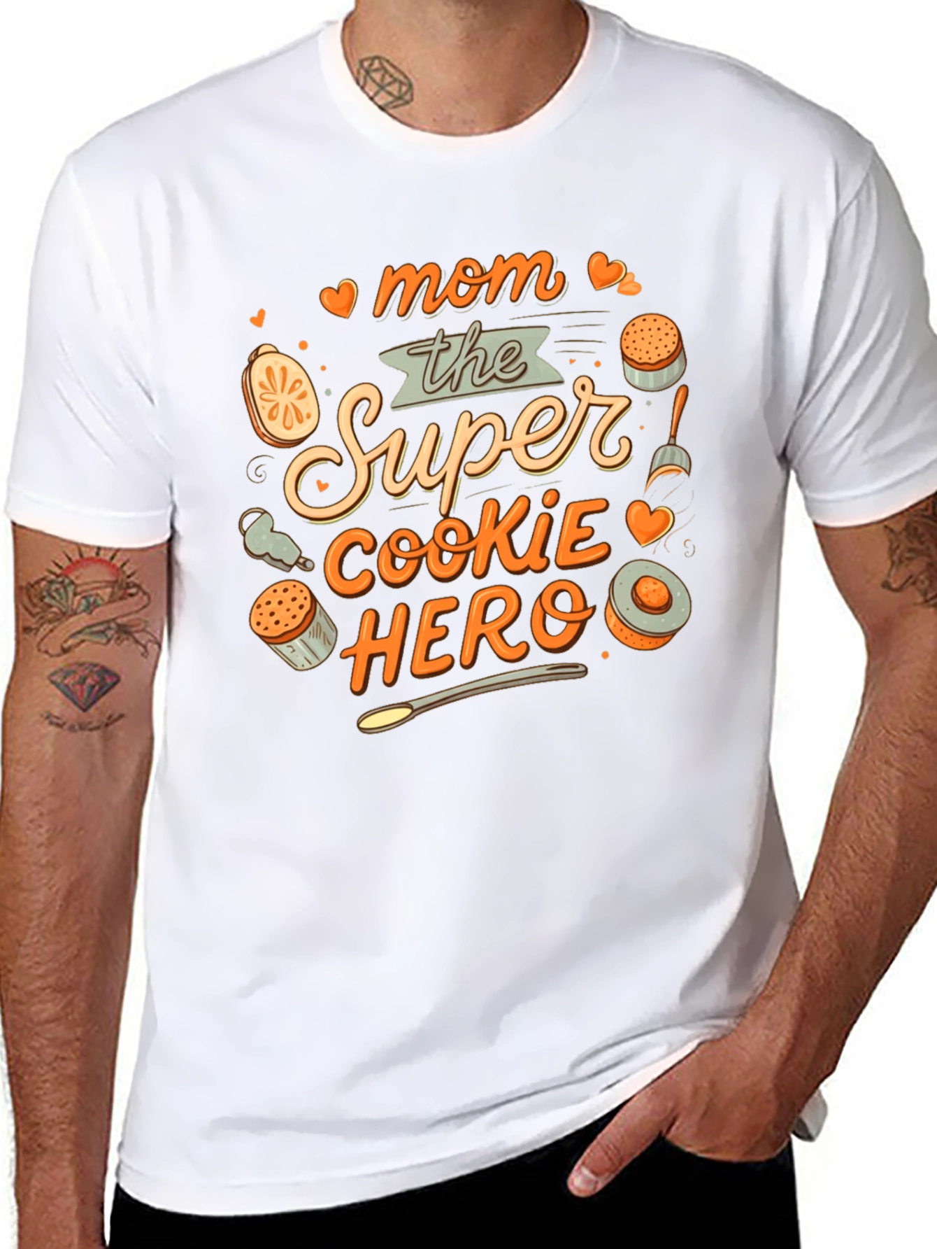 Mom the Super Cookie Hero T-Shirt