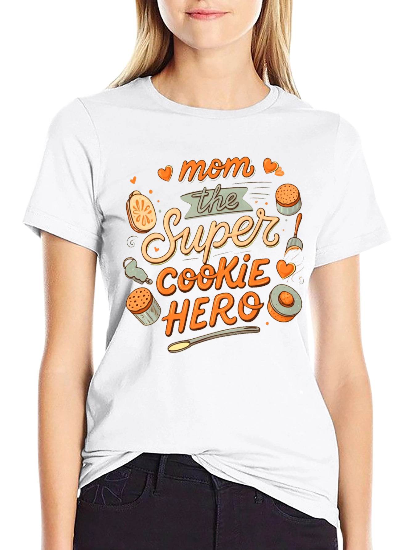 Mom the Super Cookie Hero T-Shirt