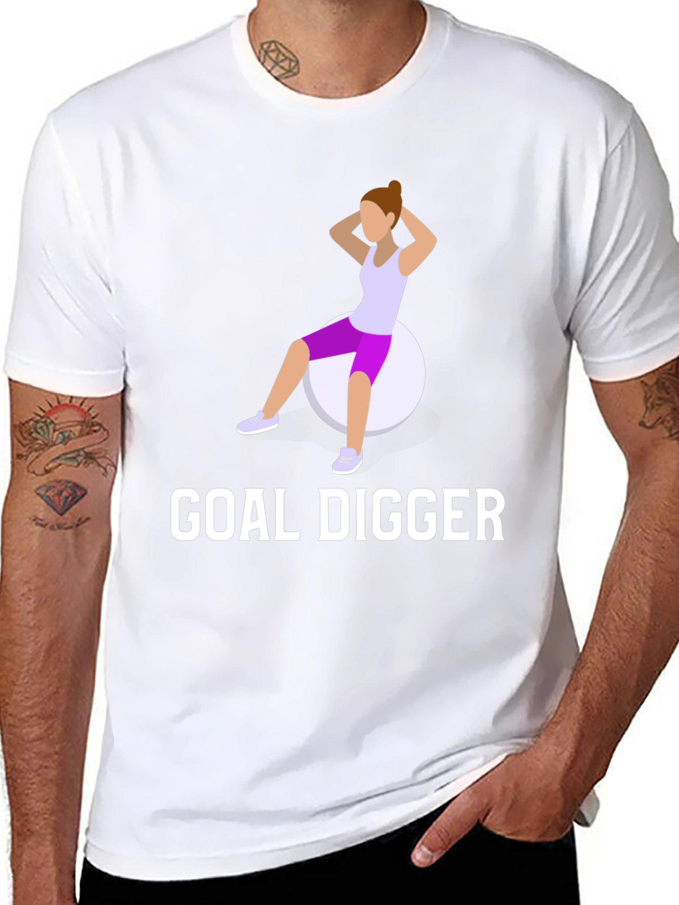 Goal Digger Fitness T-Shirt