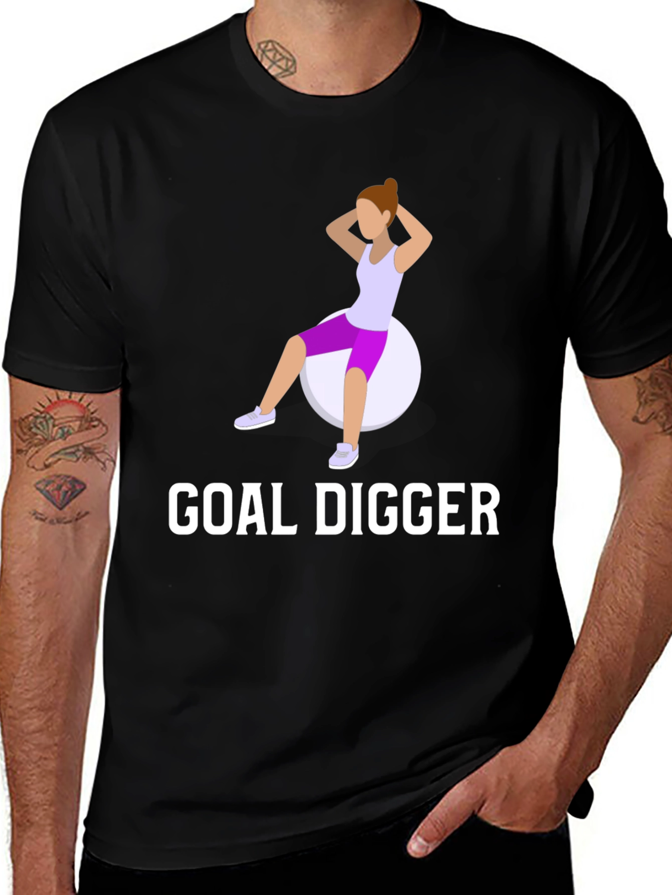 Goal Digger Fitness T-Shirt