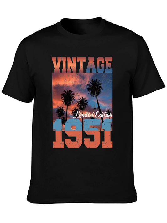 Vintage 1951 Limited Edition Palm Sunset T-Shirt