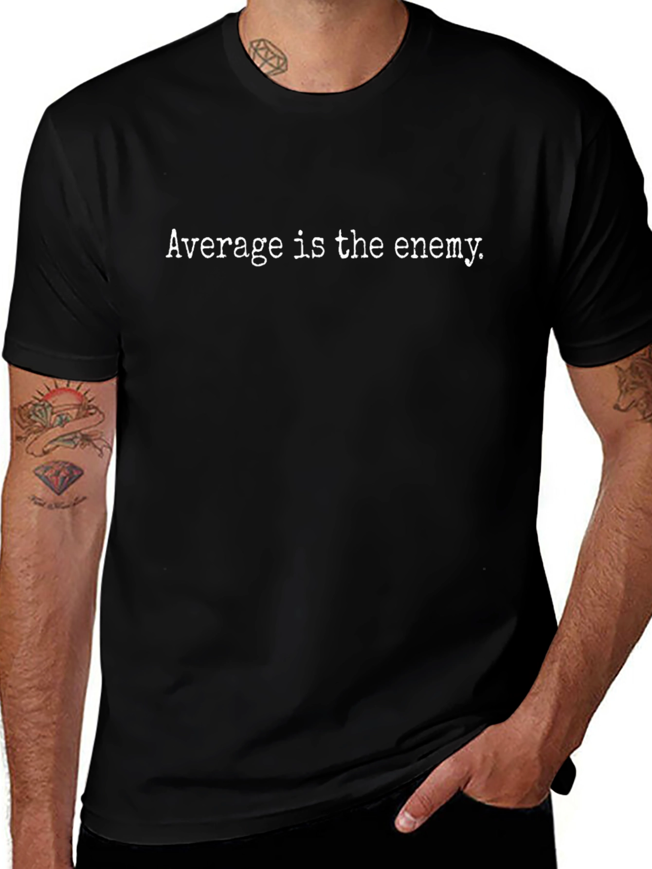 Average is the Enemy Graphic Tee
