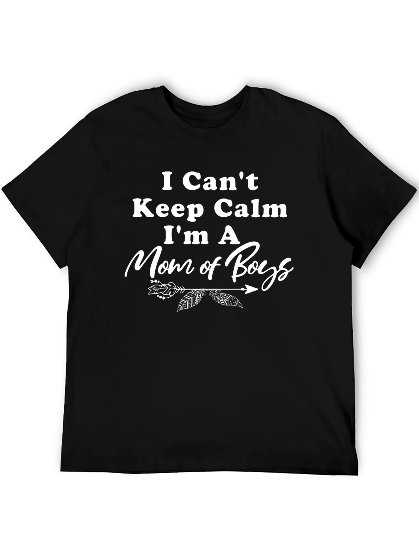 Mom of Boys Graphic T-Shirt - Novelty Tee