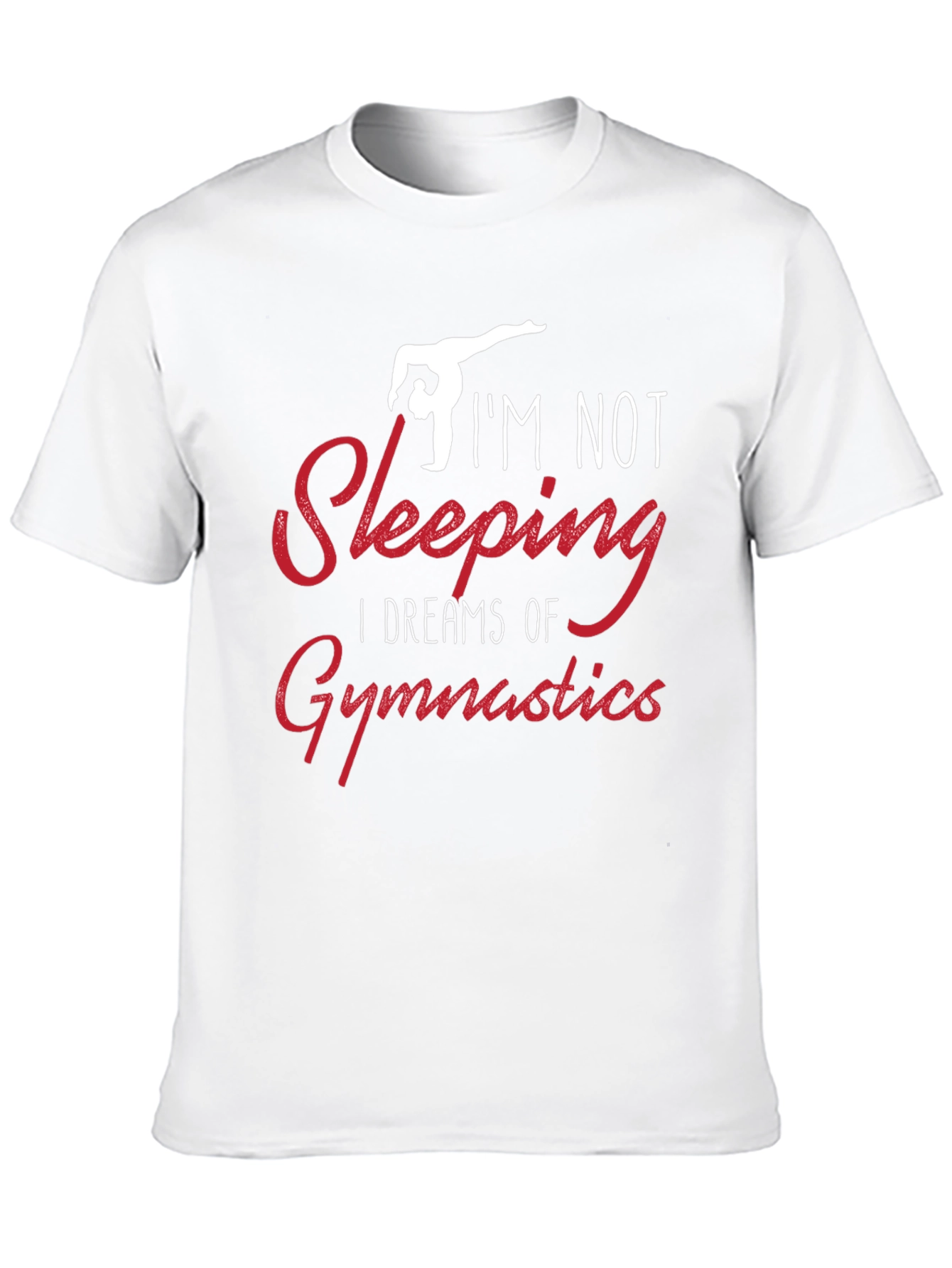 Gymnastics Dreams T-Shirt - Black Cotton