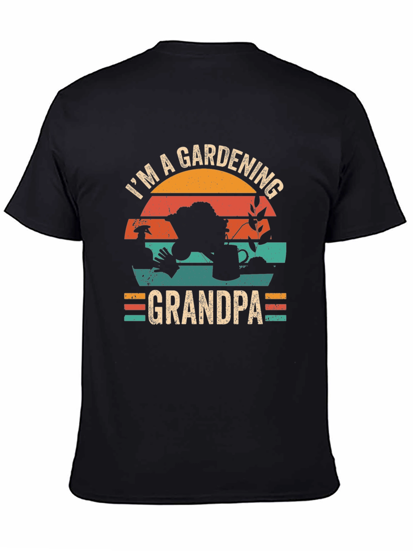 Gardening Grandpa T-Shirt - Retro Style