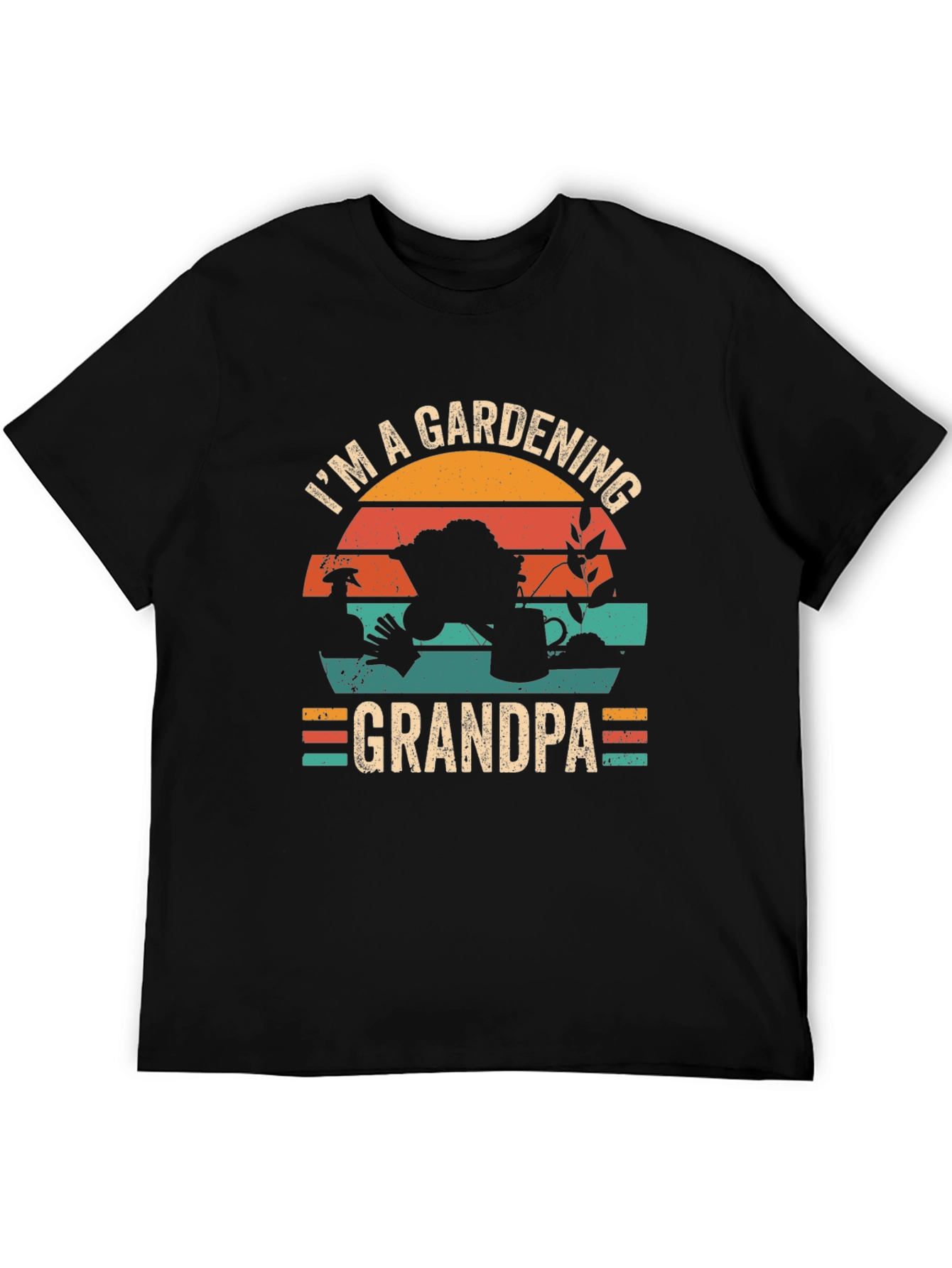 Gardening Grandpa T-Shirt - Retro Style