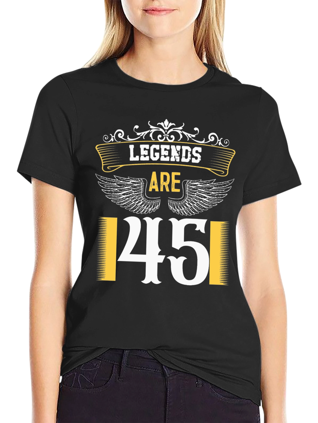 Legends Are 45 T-Shirt - Birthday Gift