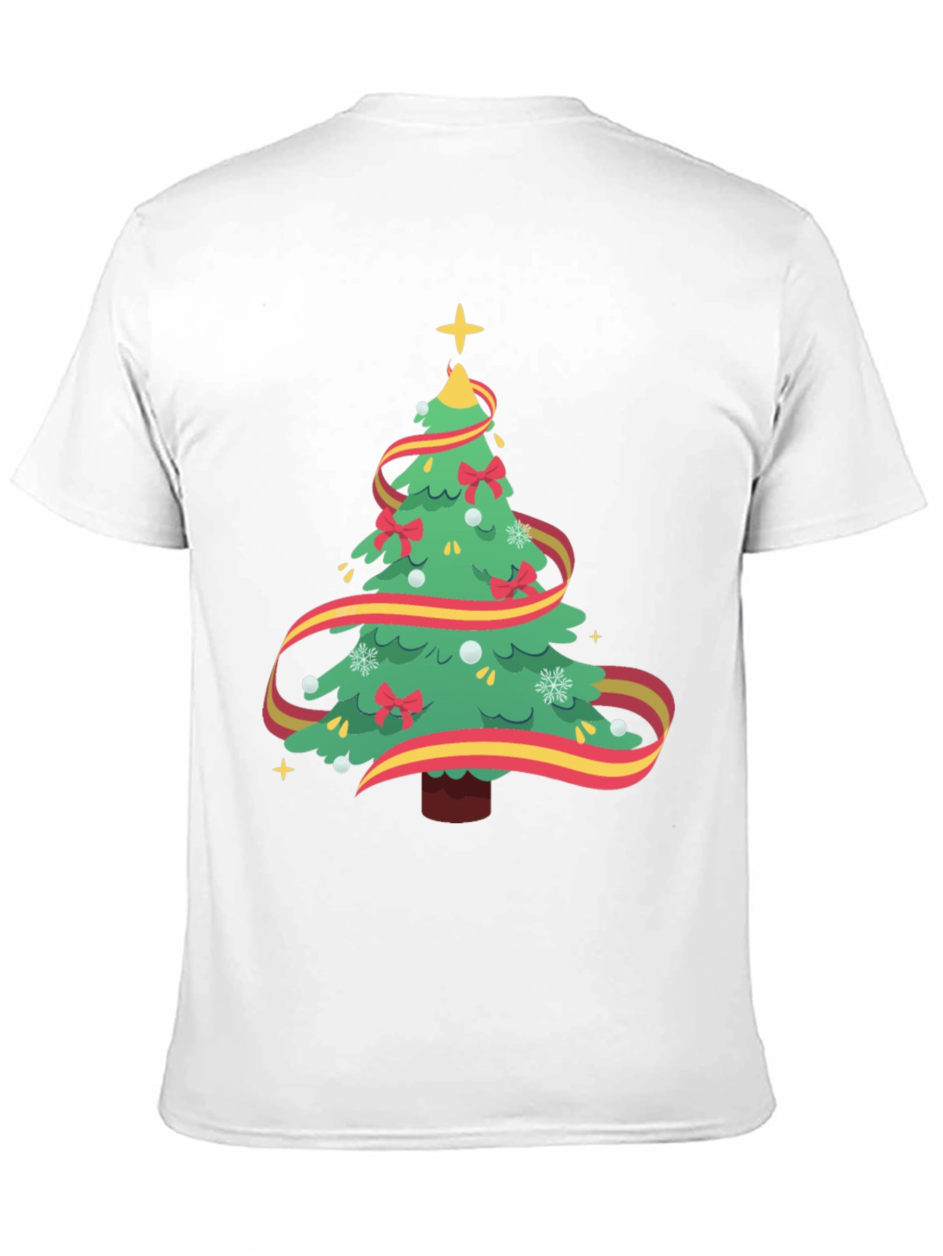 Festive Christmas Tree Graphic Tee - Holiday Cheer!