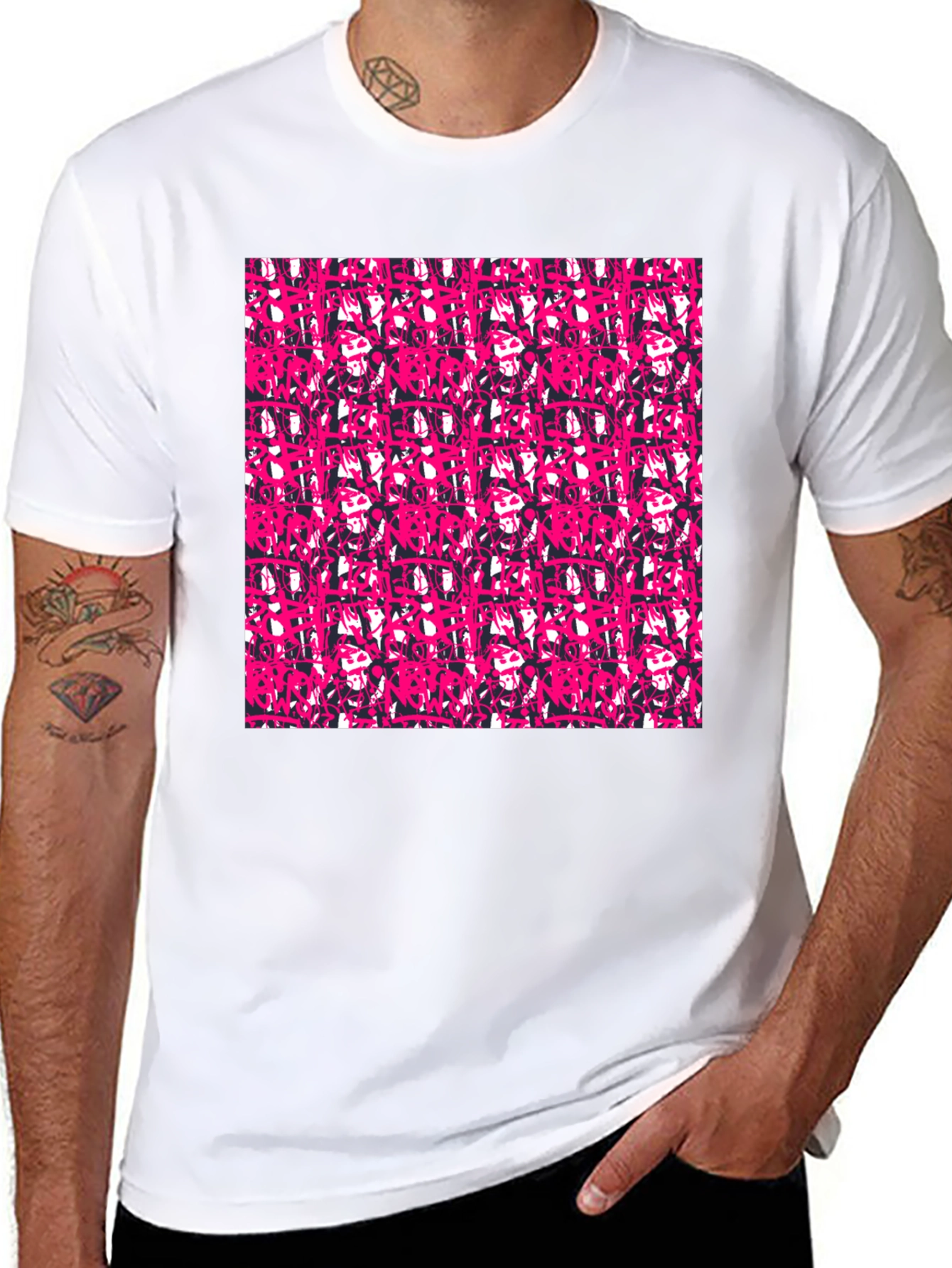 Funky Pattern T-Shirt